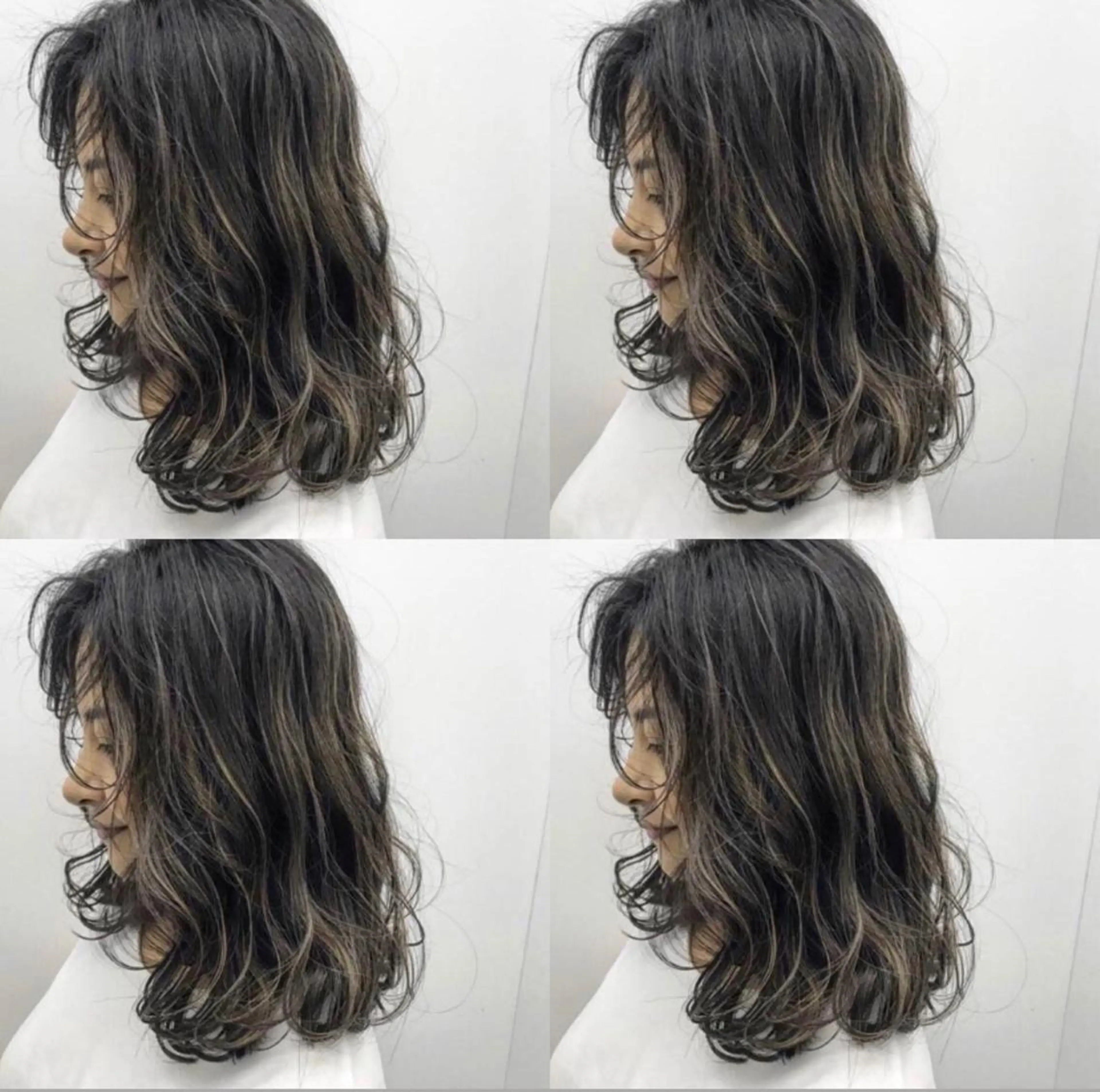 セミロング カラー レイヤー×髪質改善 マネージャー安藤光司のヘアスタイル