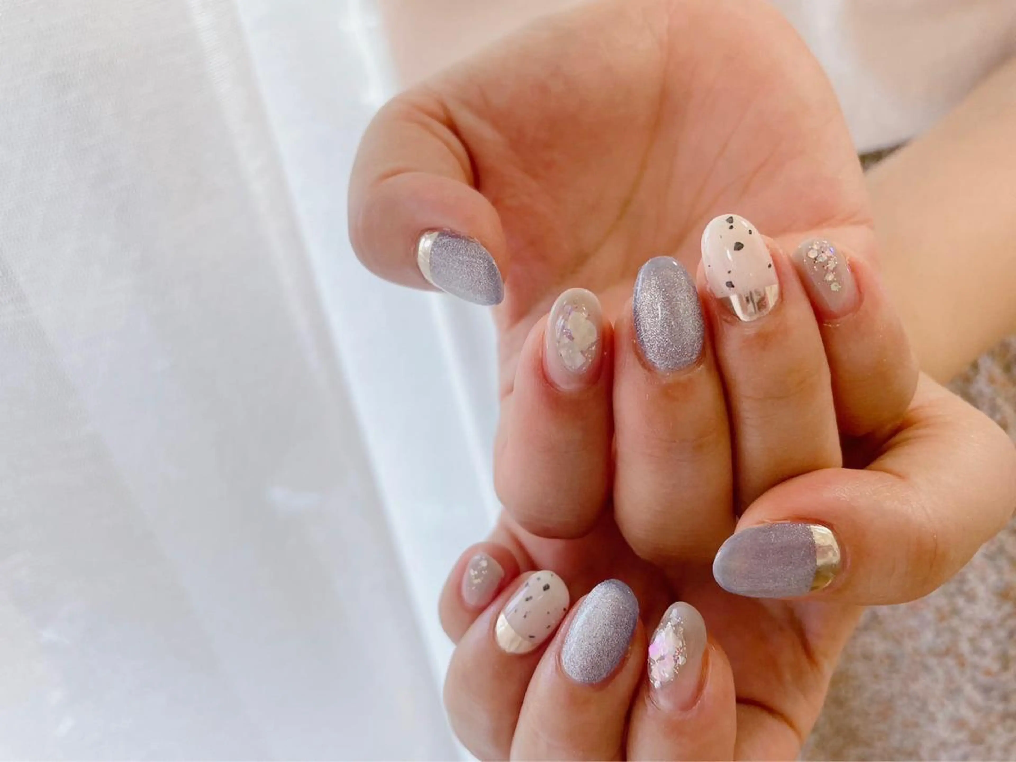 ネイル フットネイル ジェルネイル メンズネイル ワンカラーネイル パラジェル kiki nail たまプラーザのネイルデザイン