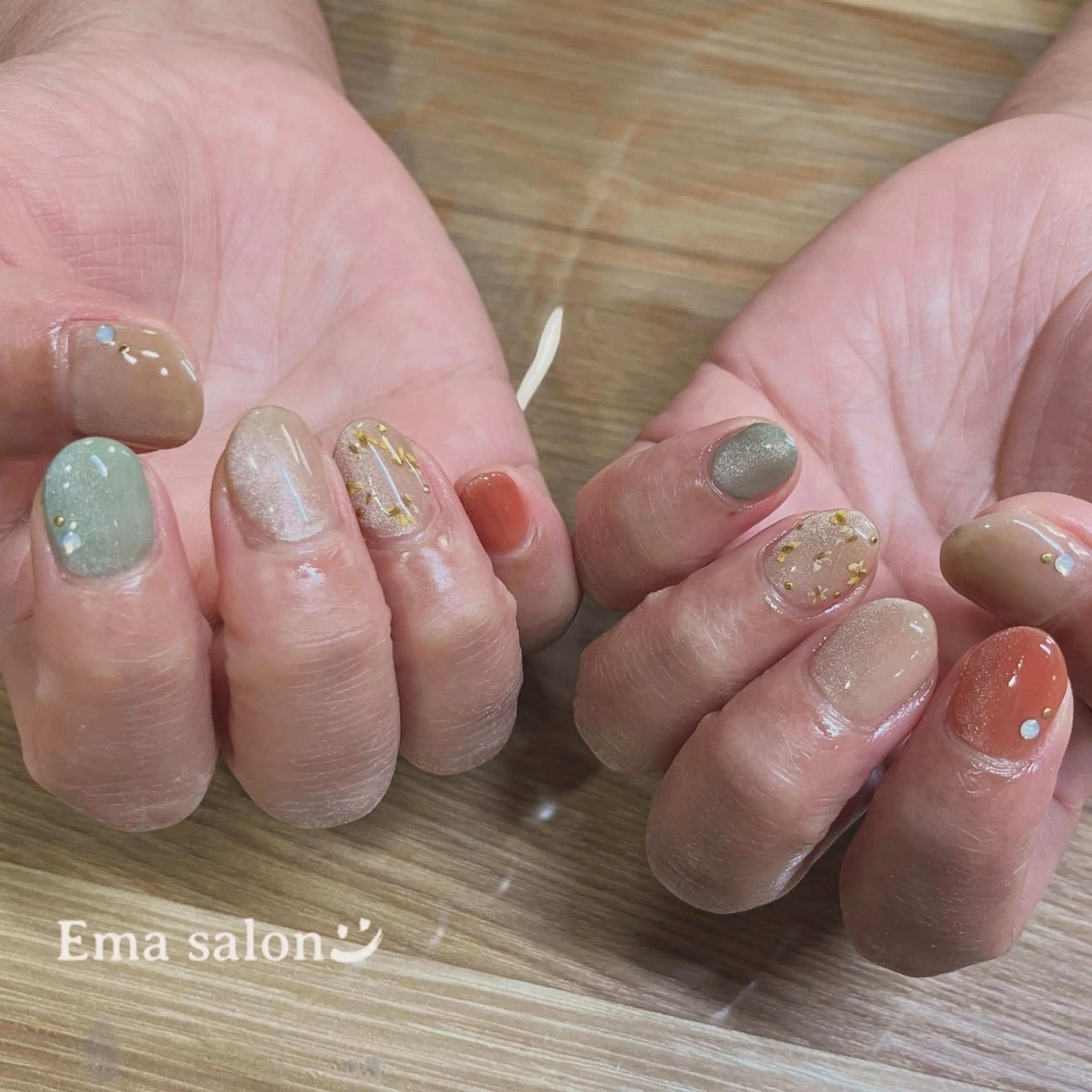 ネイル ハンドネイル Ema salon satomiのネイルデザイン