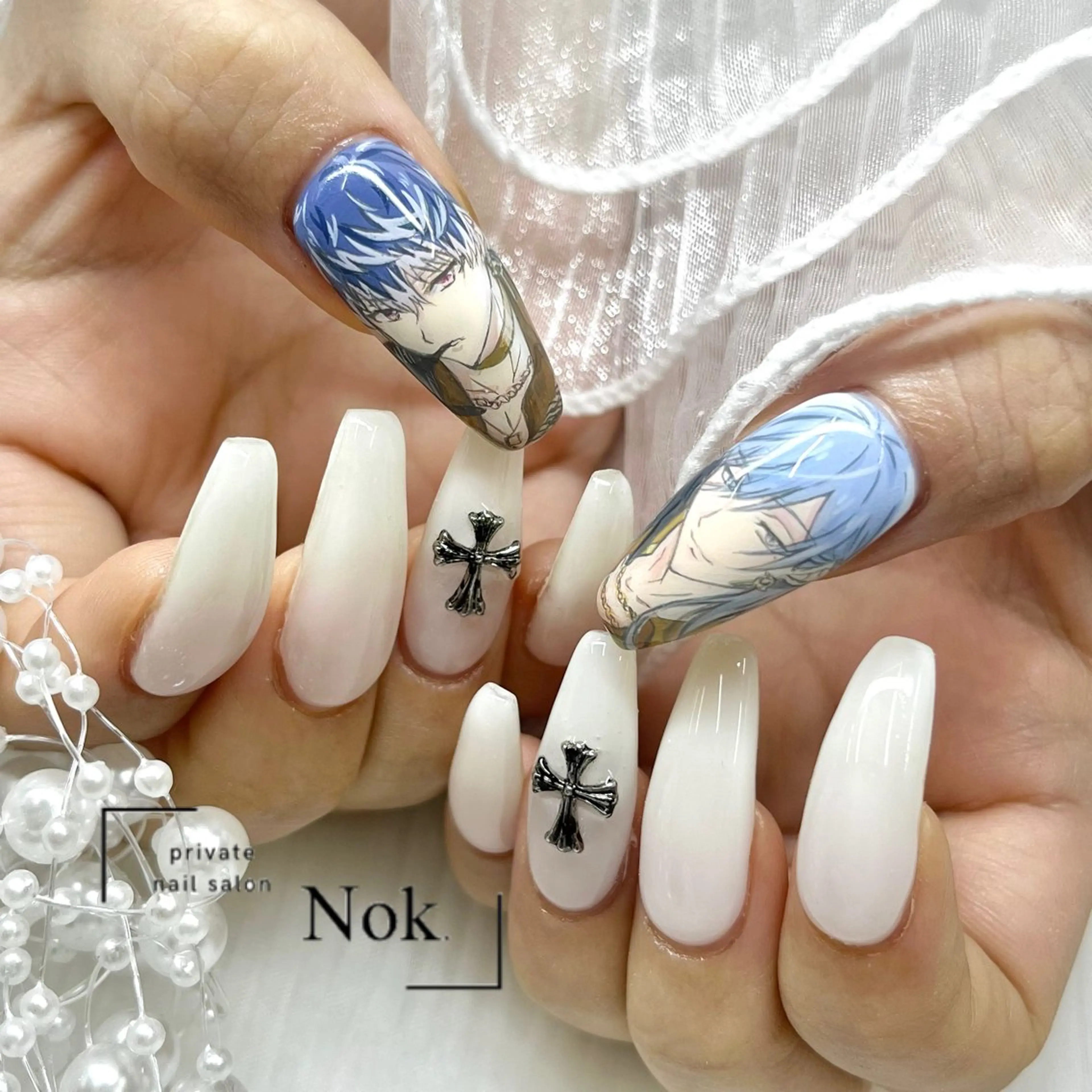 ネイル ハンドネイル 池袋痛ネイル Nok. 渡辺のネイルデザイン