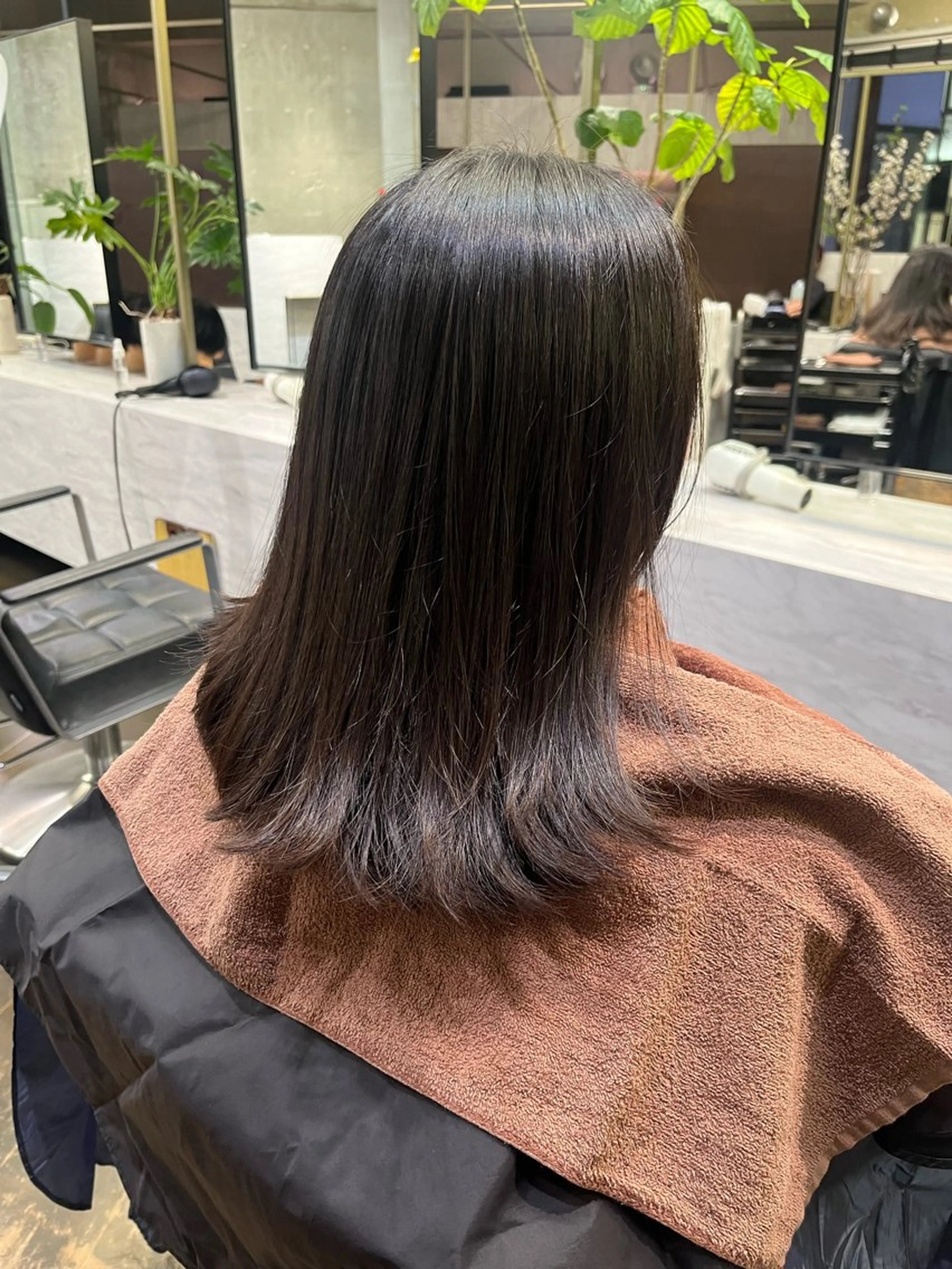 ミディアム パーマ フクシマ ココのヘアスタイル