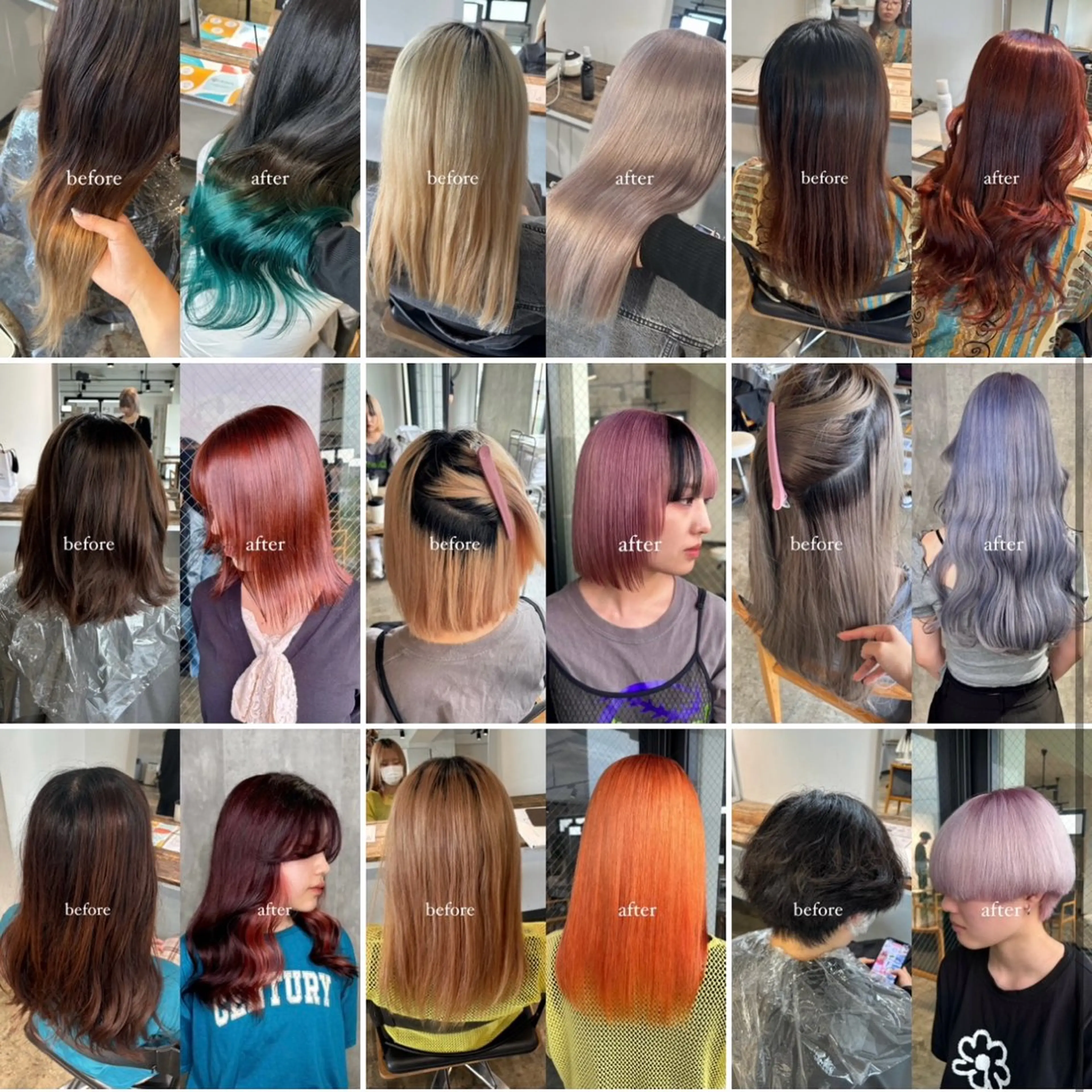 ショート カラー 💫miyu💫デザ インカラー/アレンジのヘアスタイル