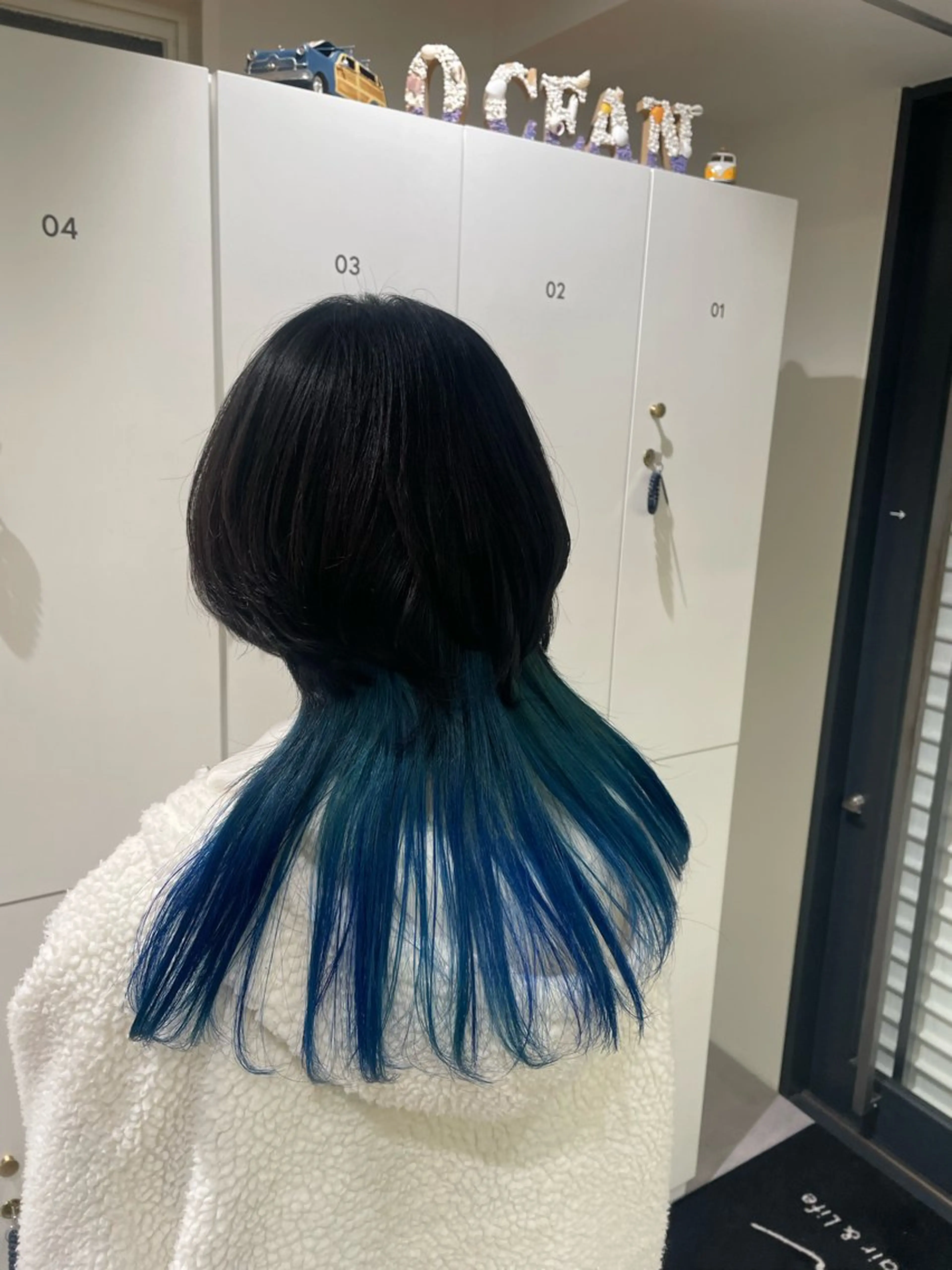 ロング カラー ブリーチ ヘアカラー トリートメント 暖色カラー/レイヤー スタイル みはる🌙のヘアスタイル