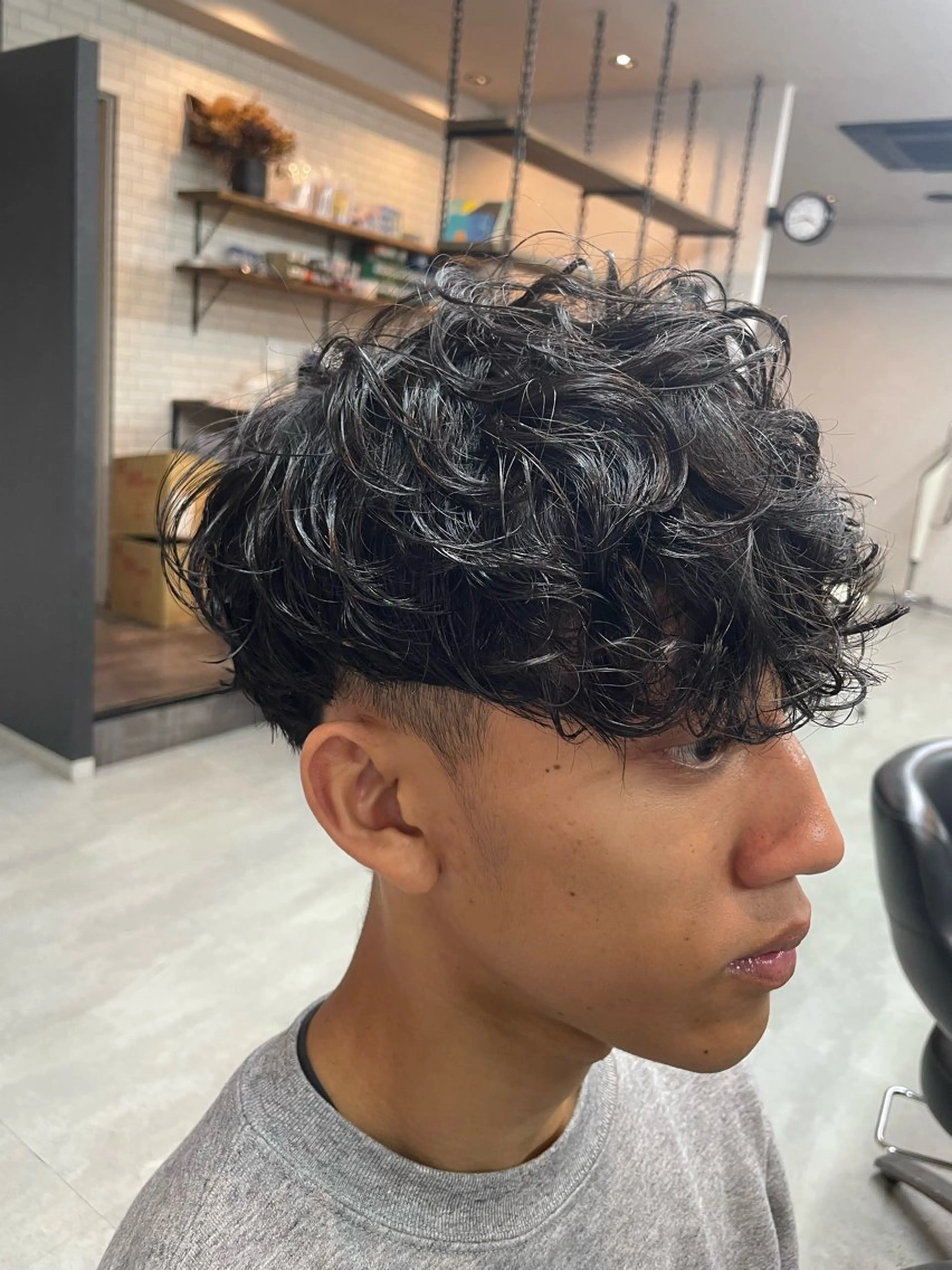 ショート メンズ カット パーマ MEN'S SEEK所属・石井 圭祐のヘアスタイル