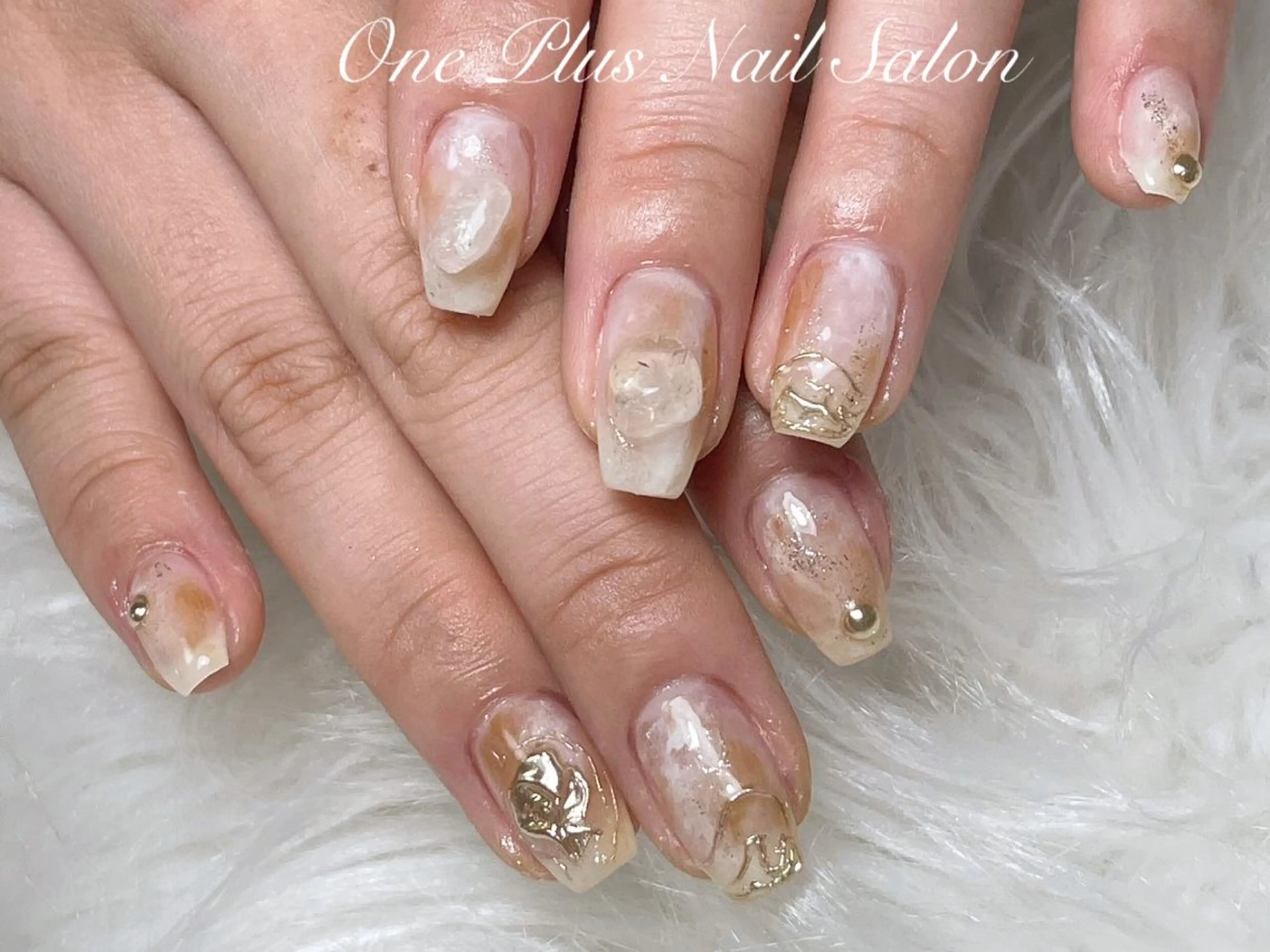 ネイル ハンドネイル One Plus Nail Salonのネイルデザイン