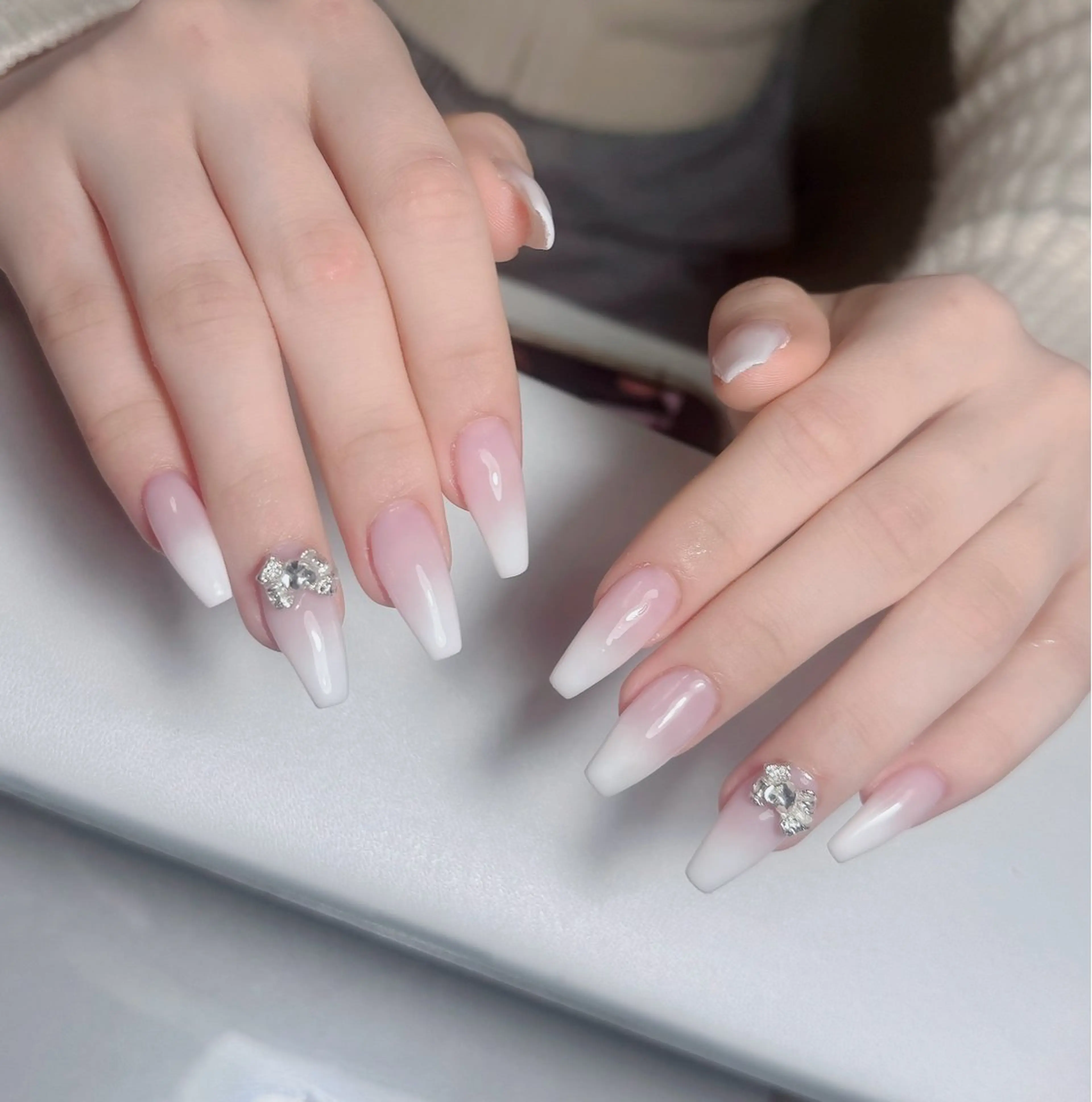 ネイル アートネイル 韓国ネイル 持ち込み ワンホンネイル ハンドネイル Lenie Nail Salonのネイルデザイン