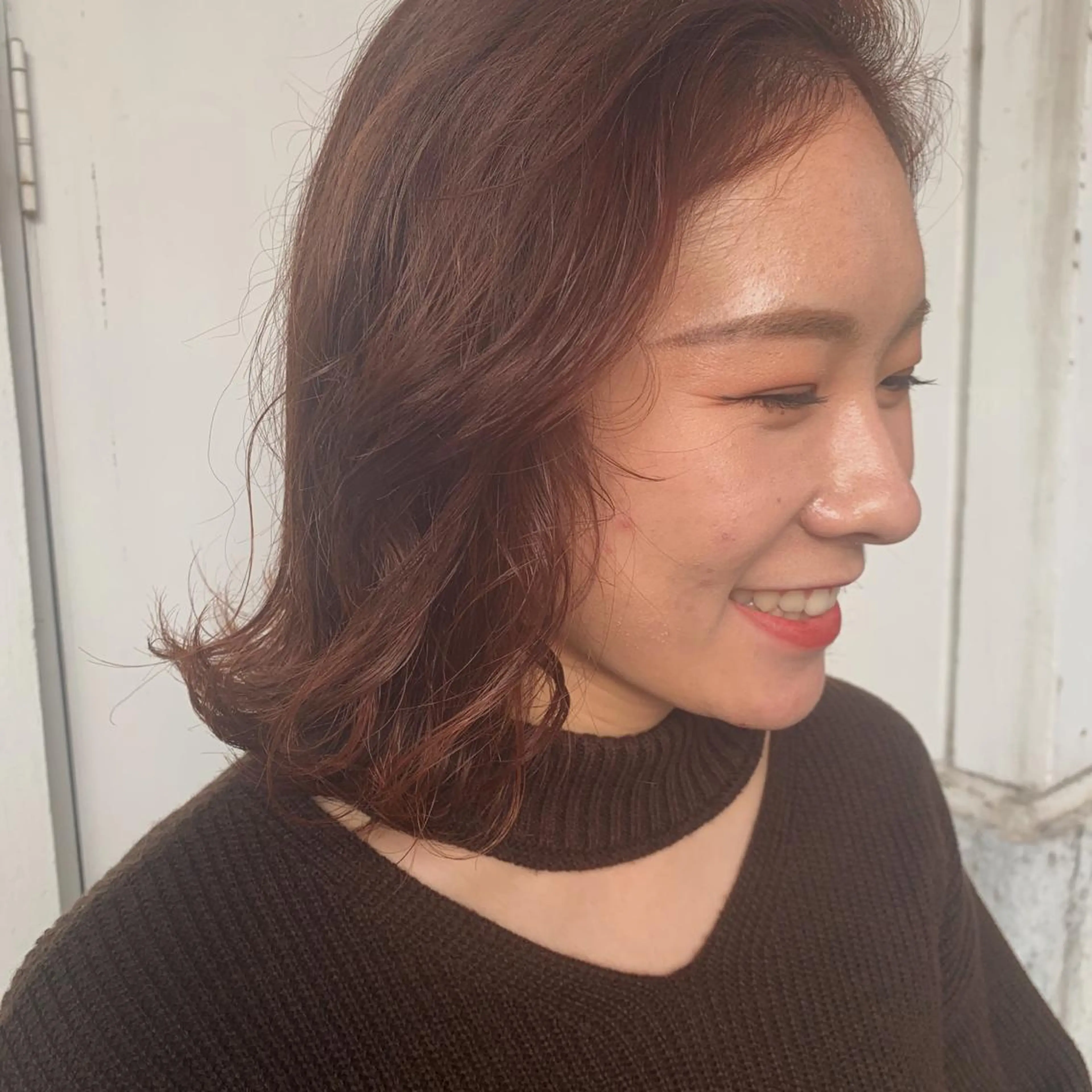 ミディアム カラー ヘアカラー トリートメント m ā l o.🌷 サカモトマイコのヘアスタイル