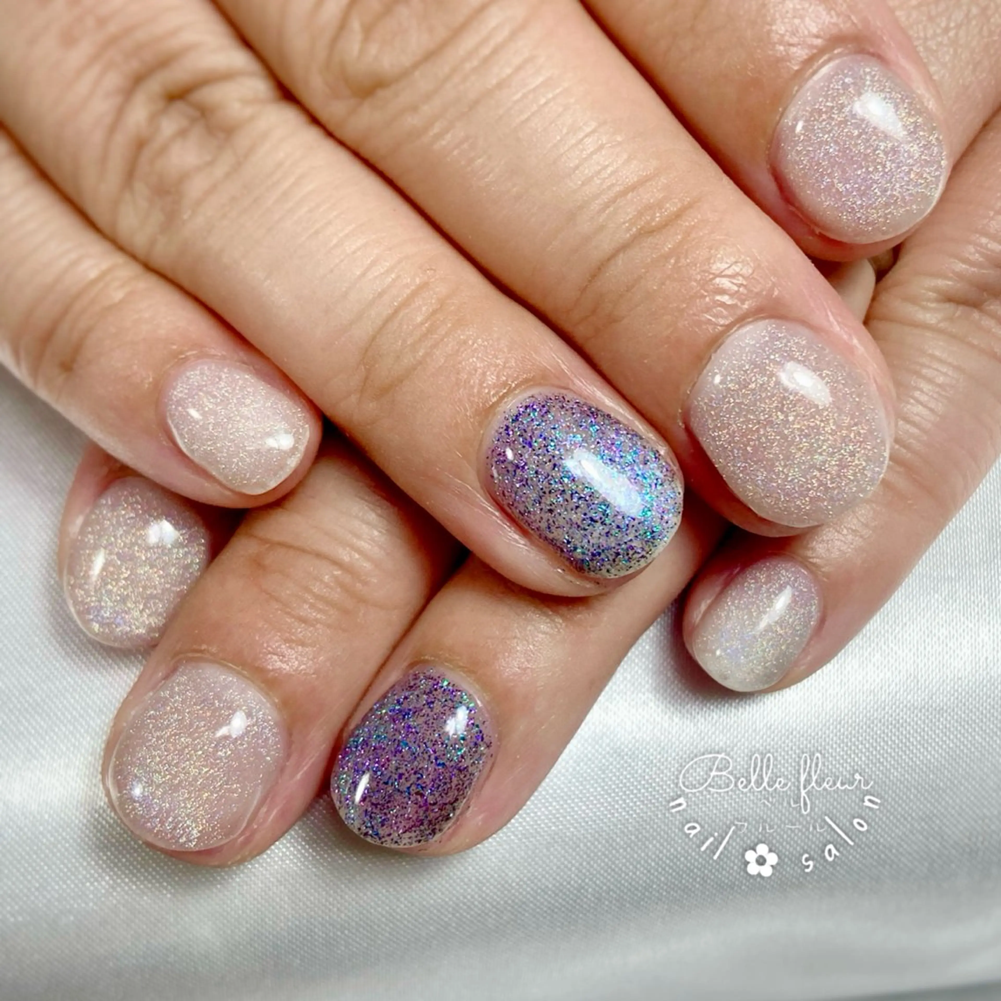 ネイル マグネットネイル ハンドネイル ﾈｲﾙｻﾛﾝ Bellefleurのネイルデザイン