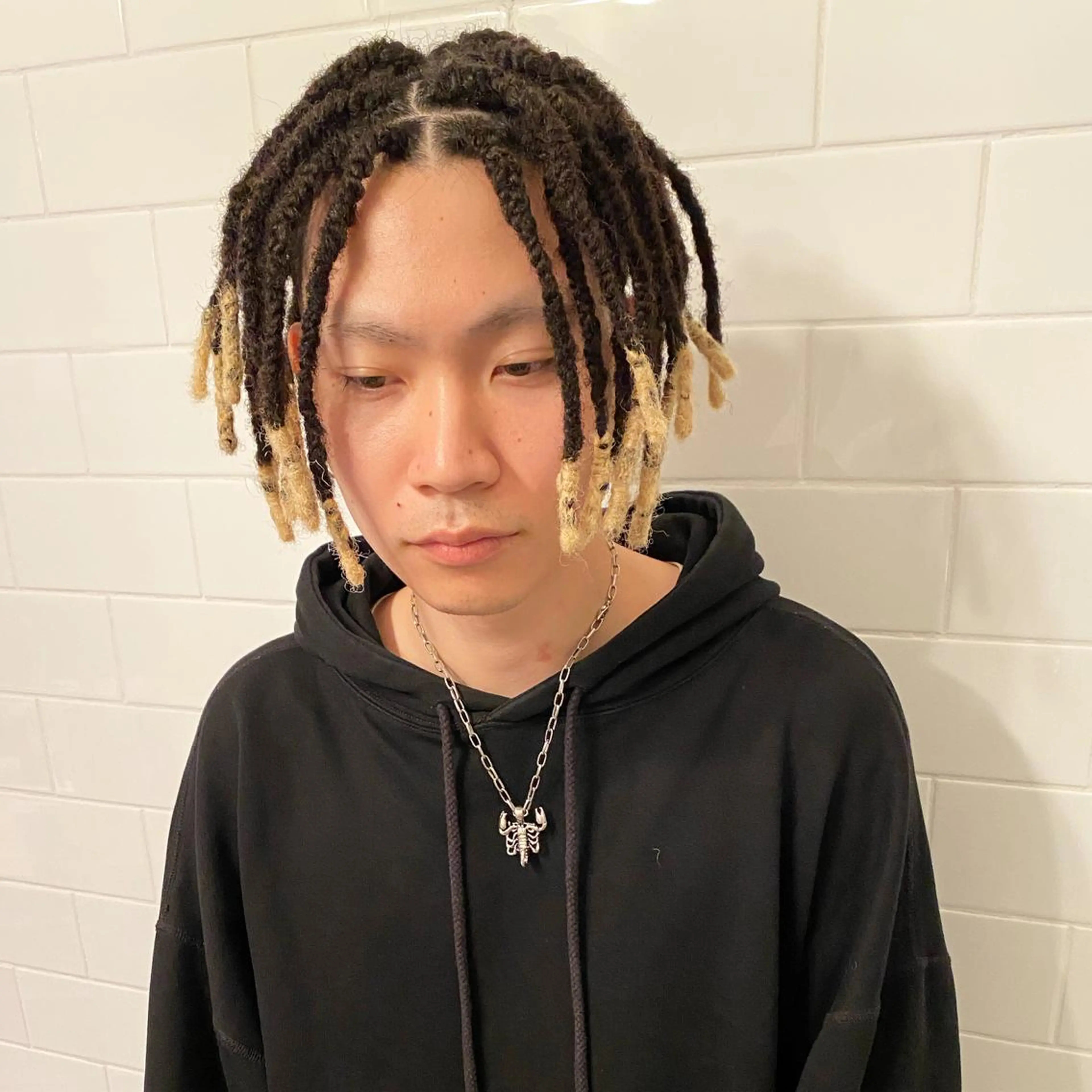 ショート カラー パーマ ヘアアレンジ メンズ キッズ ネイル マツエク・マツパ 中元 淳のヘアスタイル