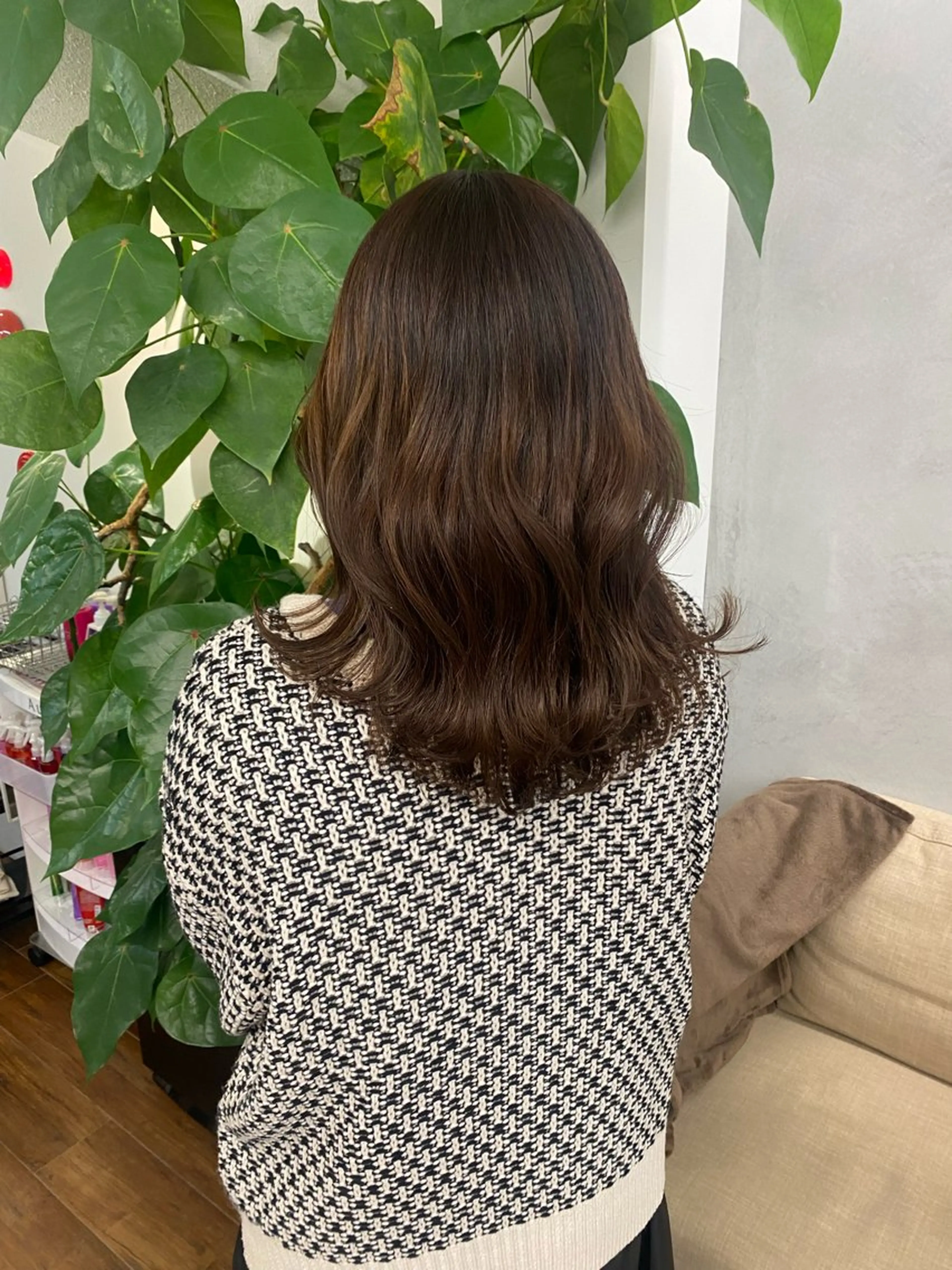 セミロング カラー ブラウンカラー Sopi所属・JESSI / Sopiのヘアスタイル