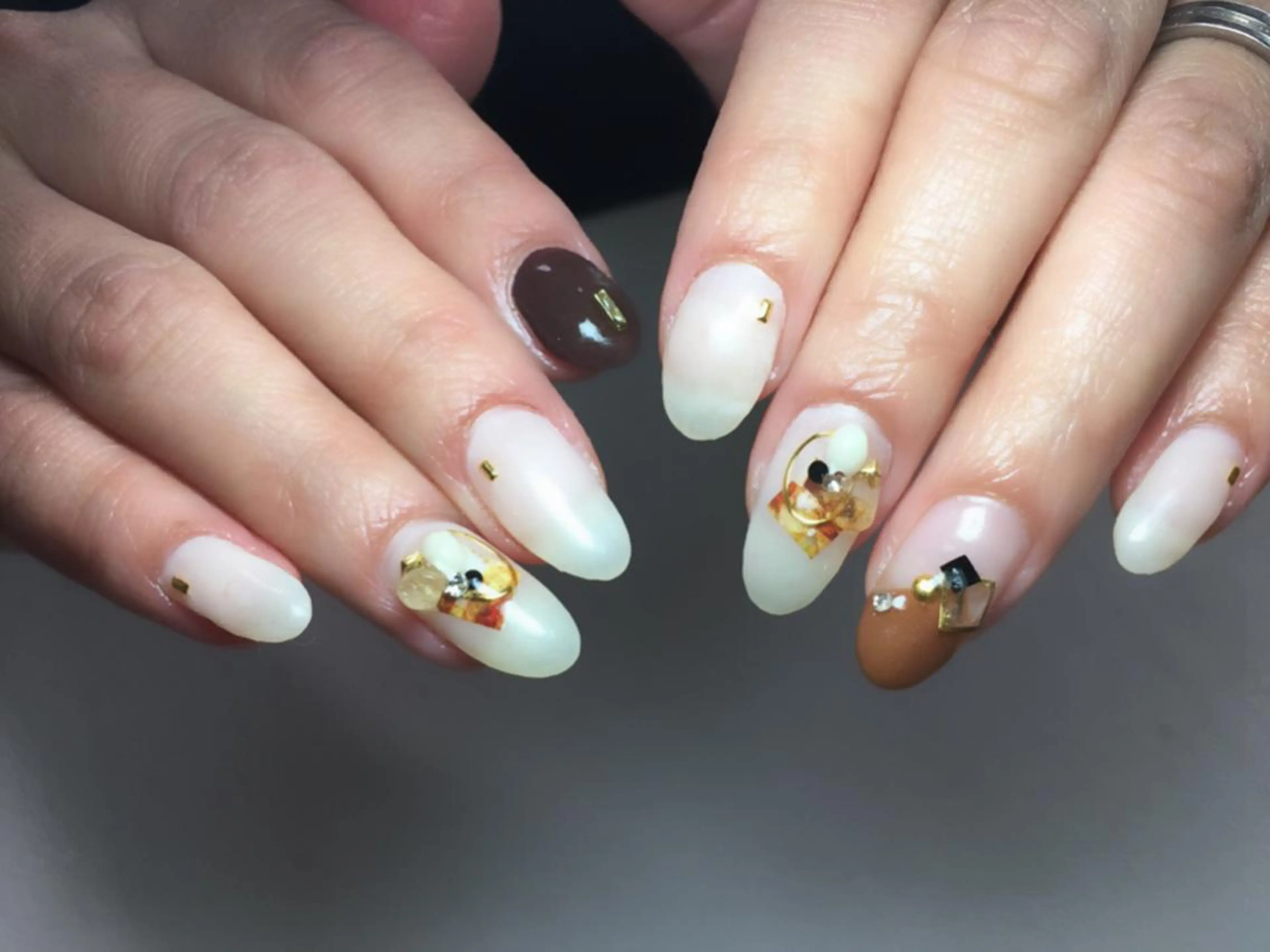 ネイル Aim* 深爪・自爪育成専門店のネイルデザイン