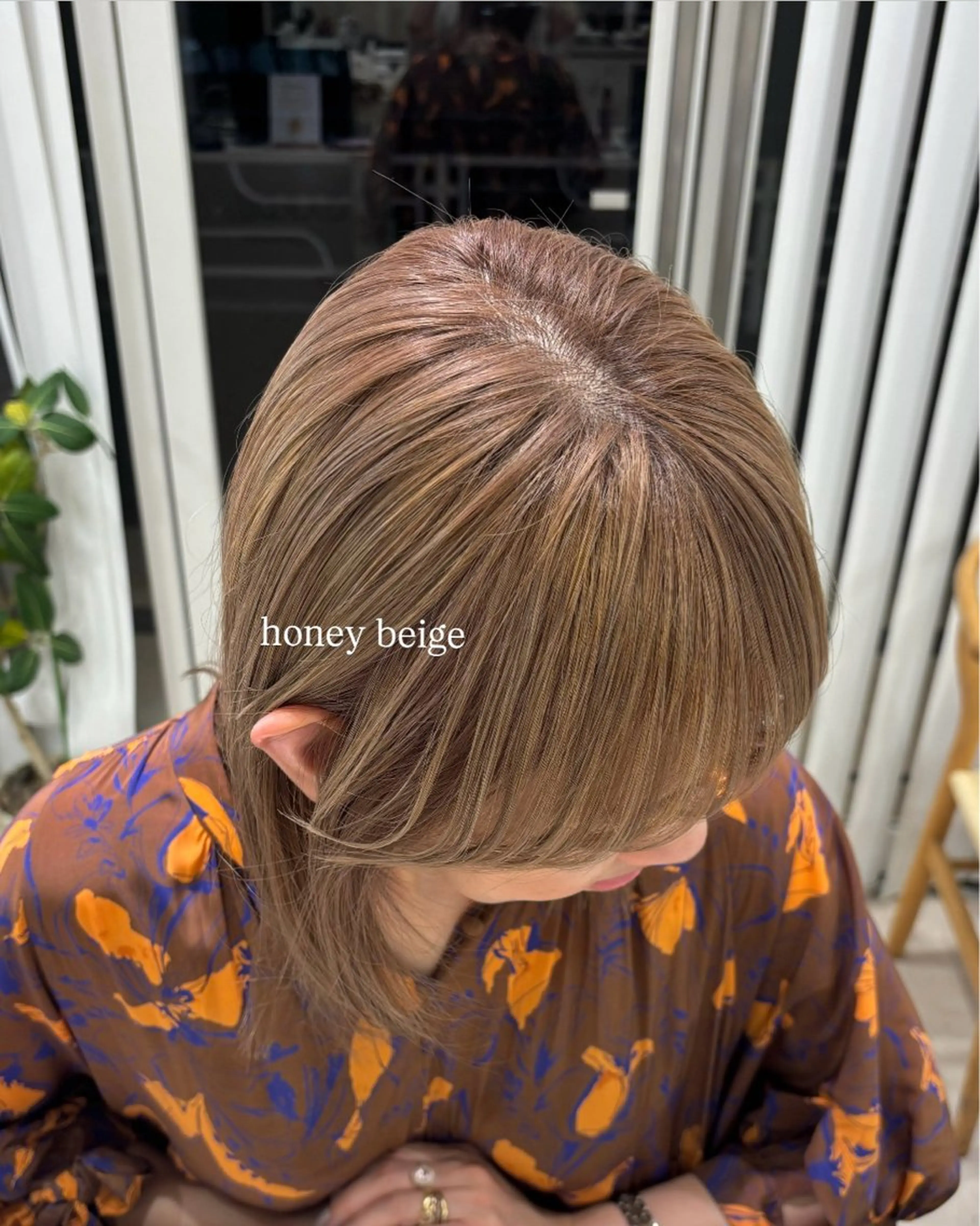 ミディアム カラー ヘアカラー 🎀柔らかカラー/ ゆら🩶のヘアスタイル