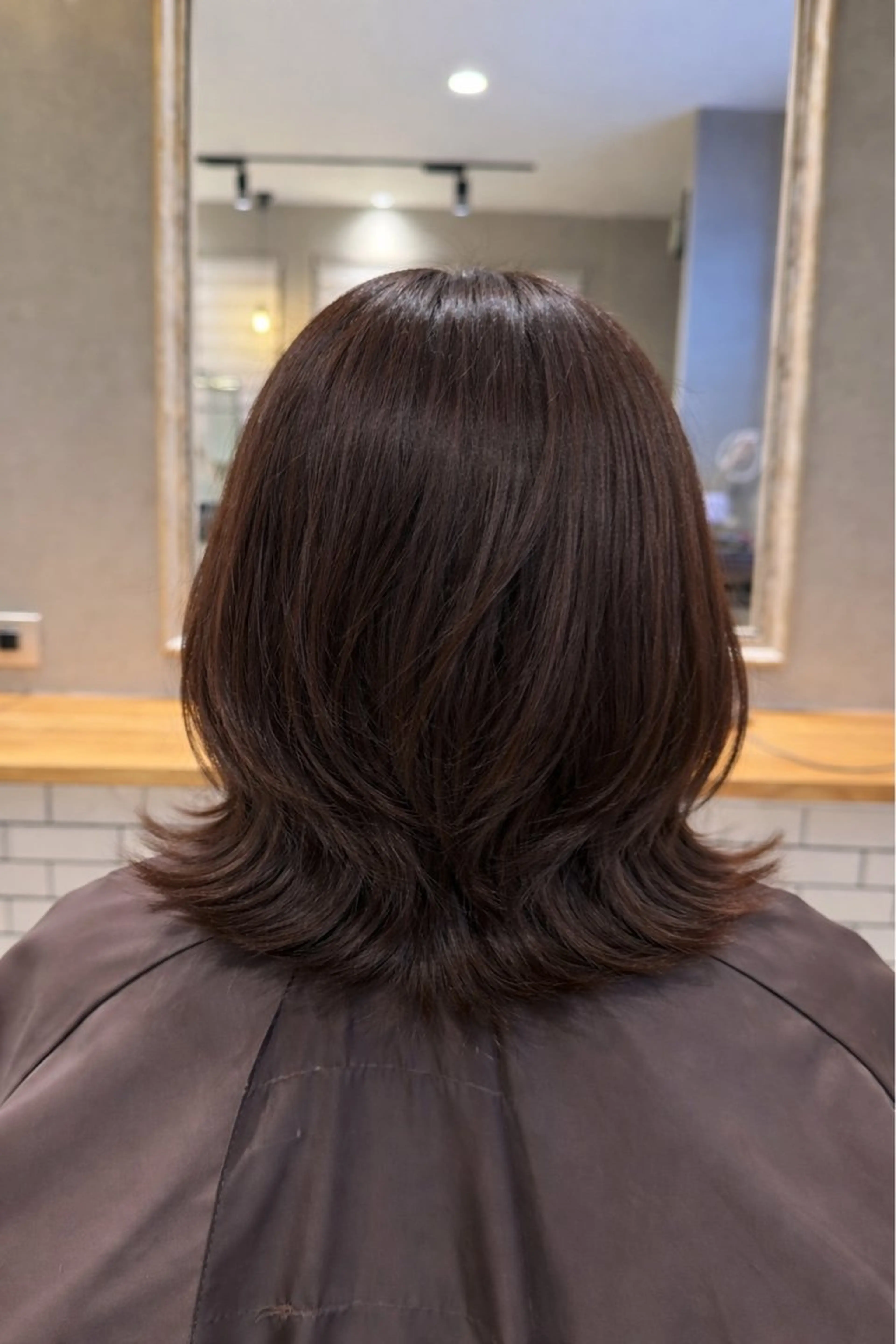 ミディアム ボブ くびれヘア CREAR足利店所属・CREAR Arareのヘアスタイル
