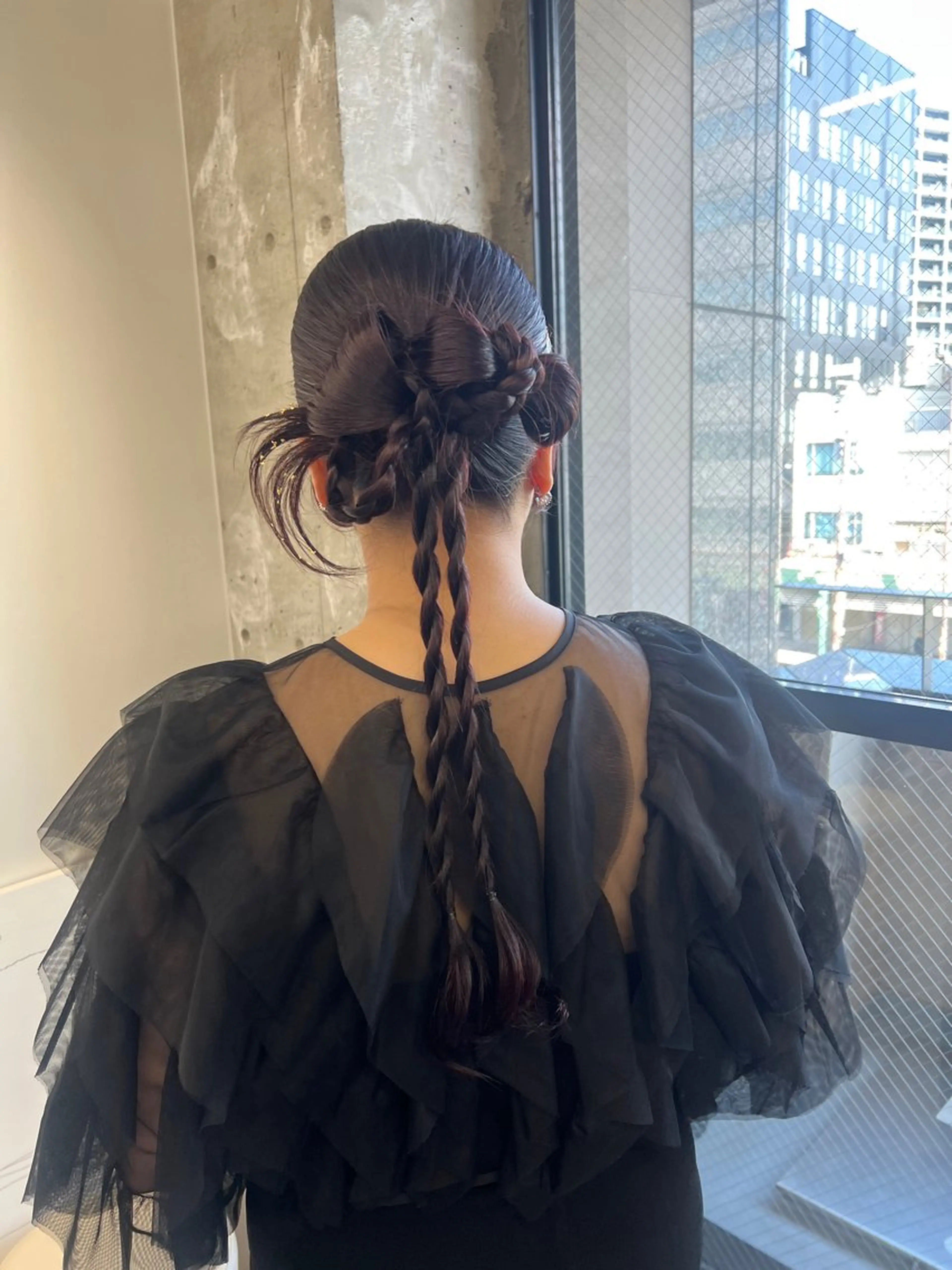 ヘアアレンジ ヘアセット 【NEWI】韓国ヘア 🇰🇷Honokaのヘアスタイル