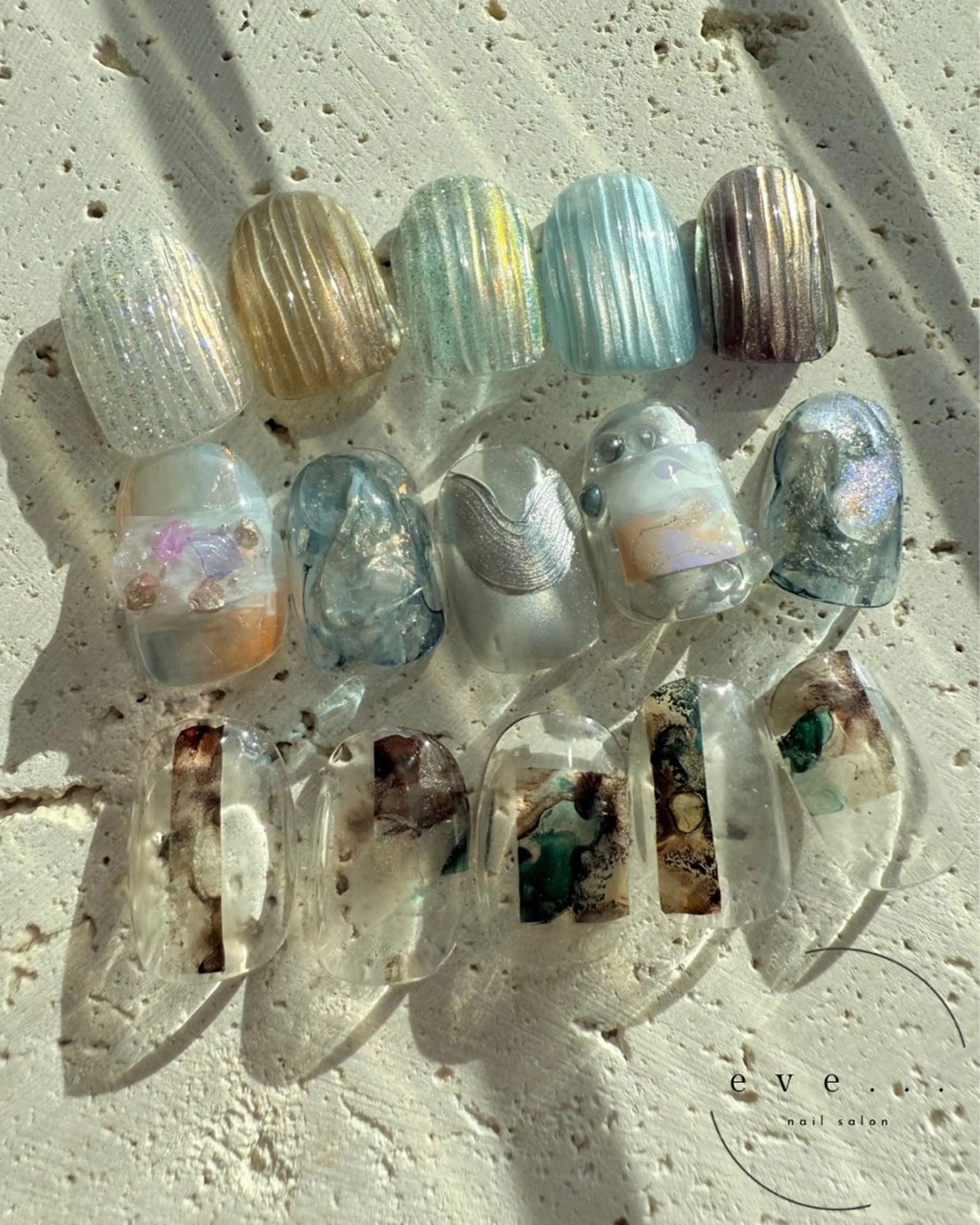 ネイル 夏ネイル ハンドネイル nail salon eve...のネイルデザイン