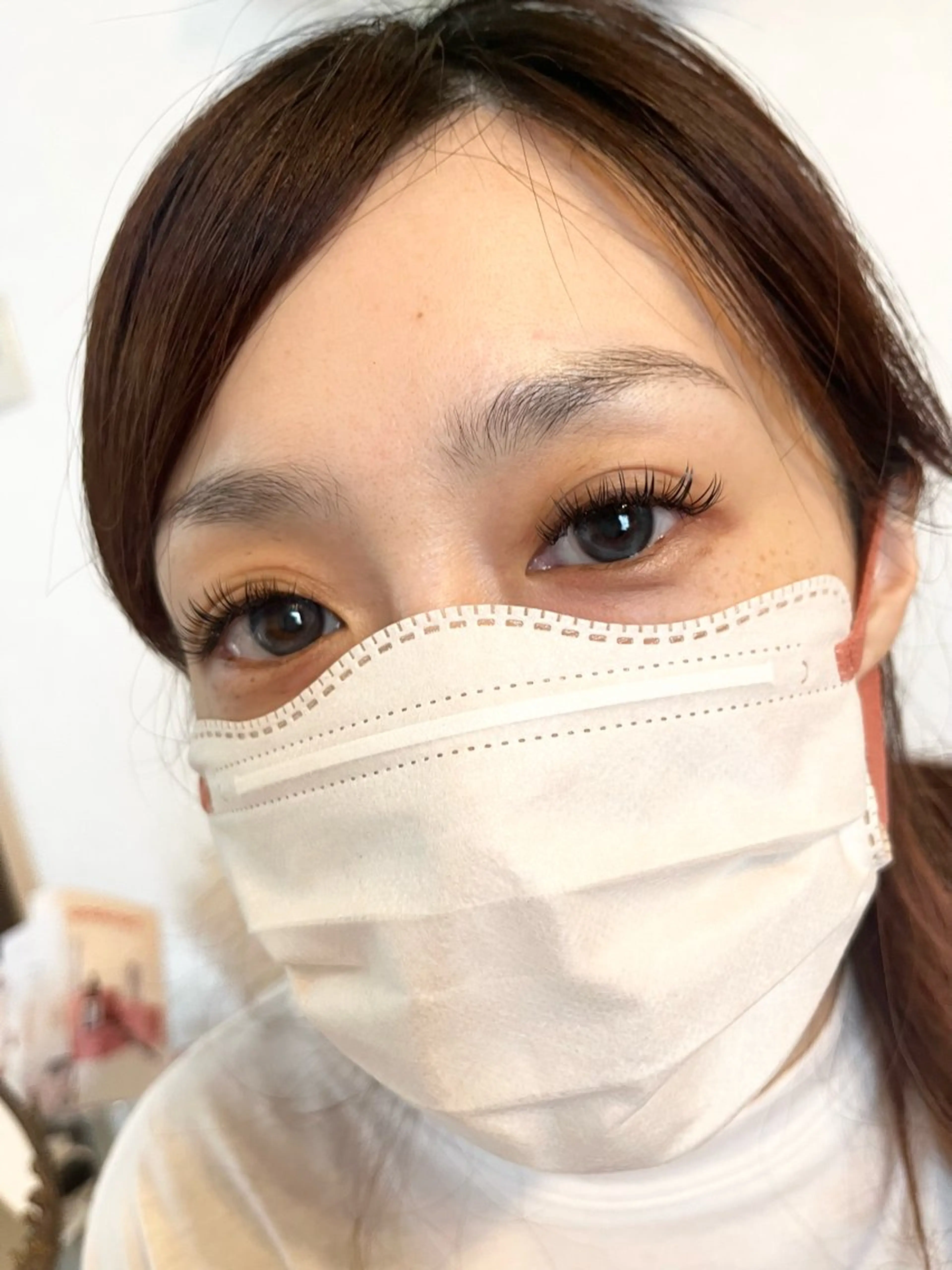 LEDエクステ、極上フラットラッシュ✨シングル140本までの写真