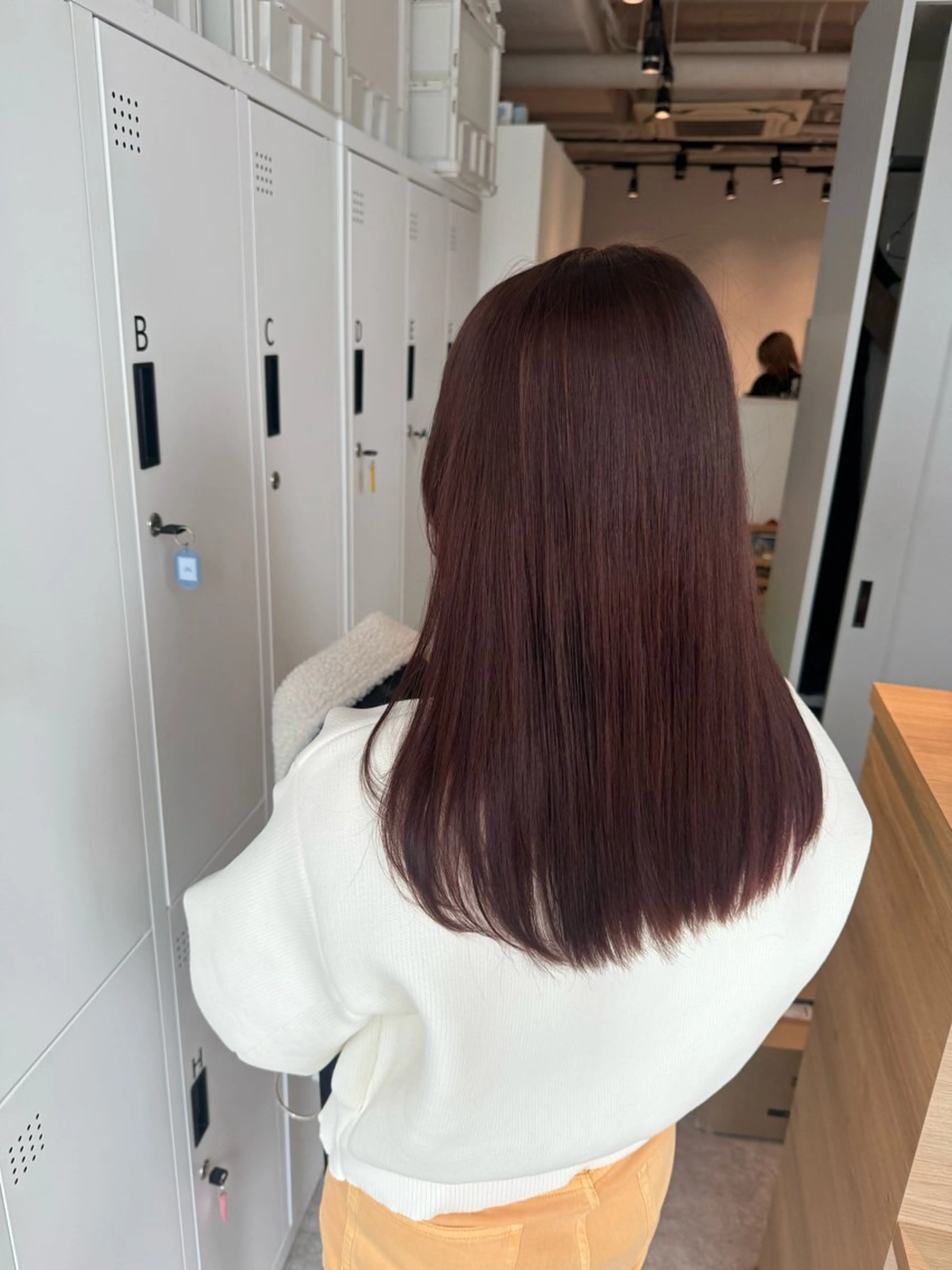 セミロング カラー トリートメント ヘアカラー トリートメント オスズ 🎀´-のヘアスタイル