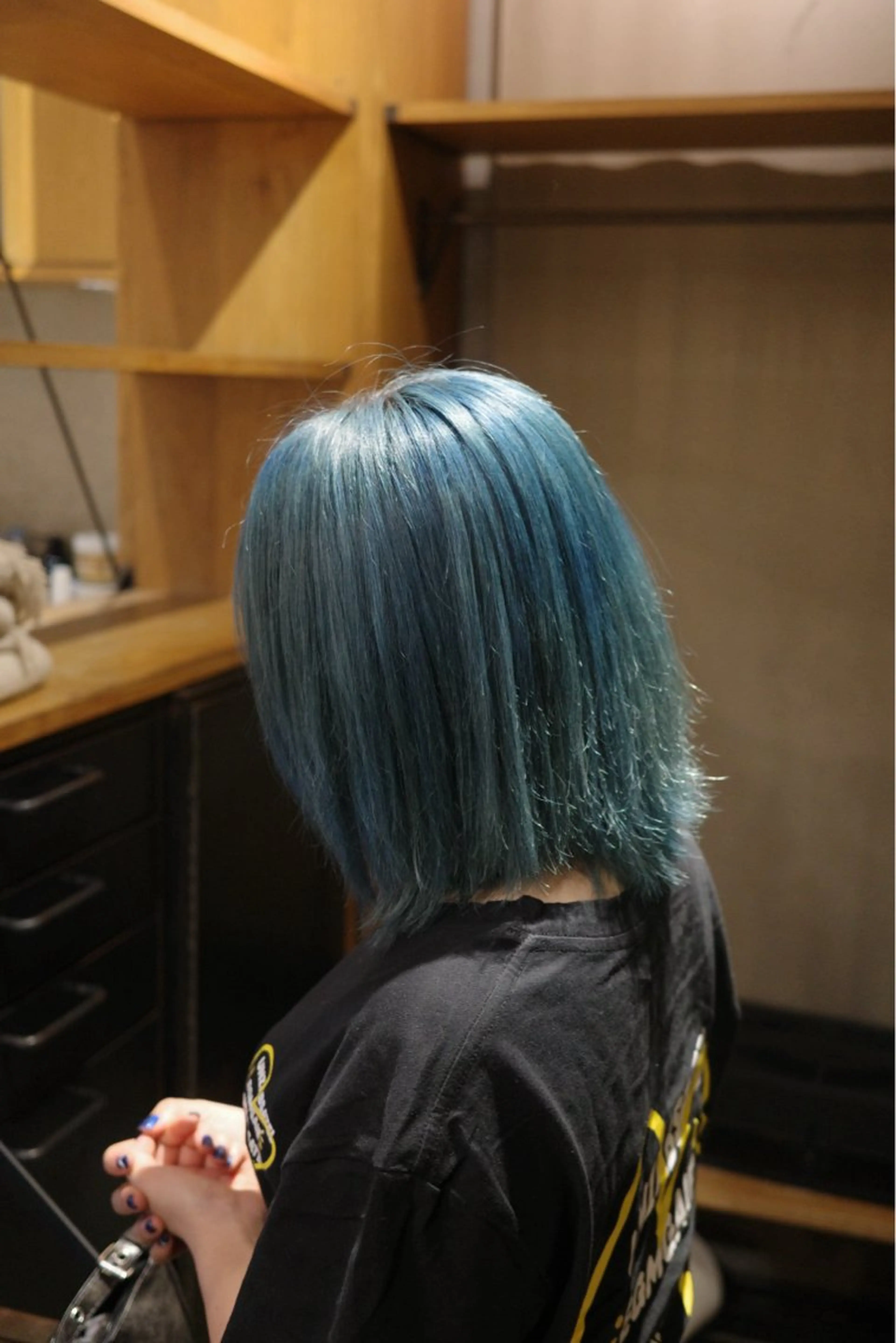 ミディアム カラー ヘアカラー NERO HAIR SALON所属・皆川 舜のヘアスタイル