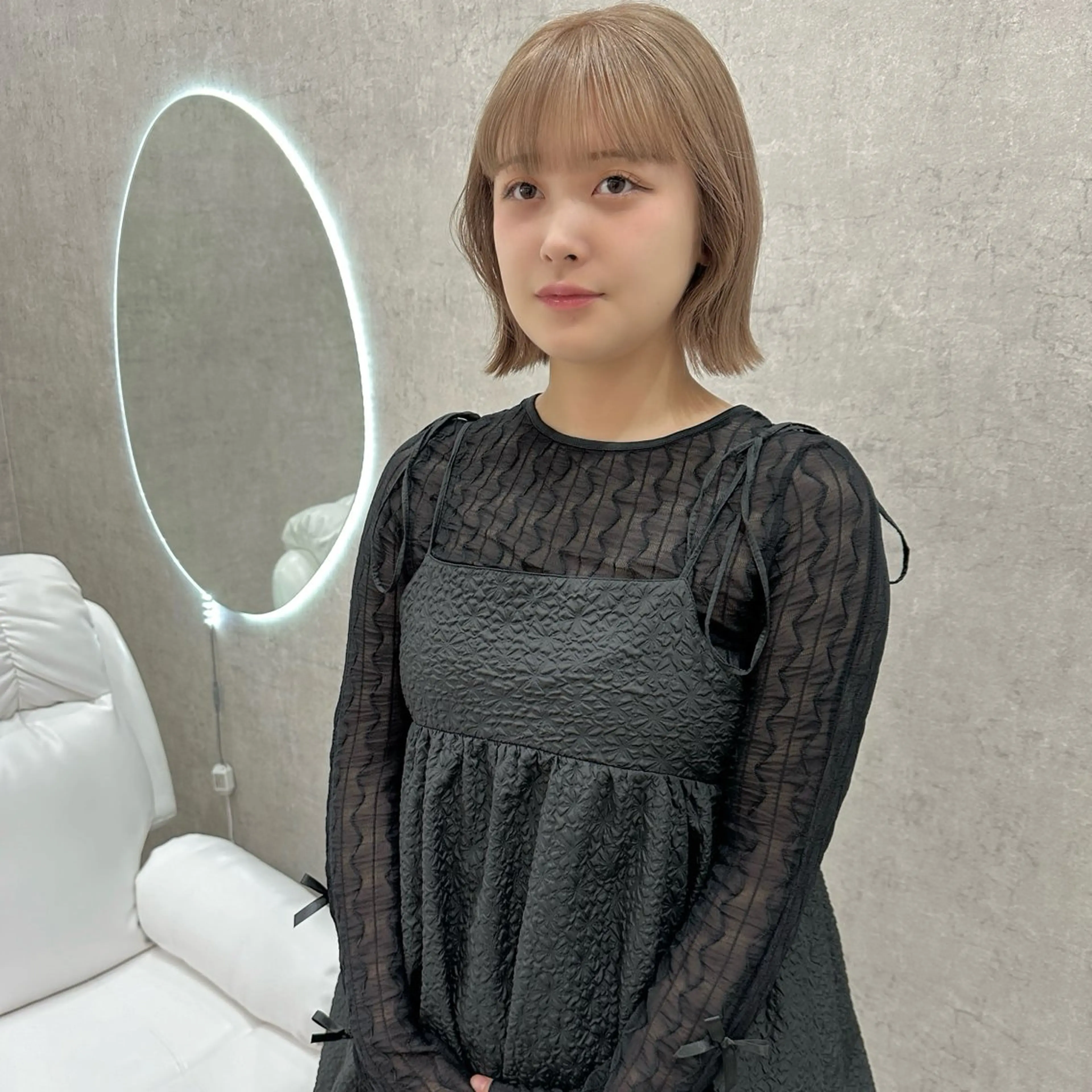 ショート カラー はちすか るかのヘアスタイル