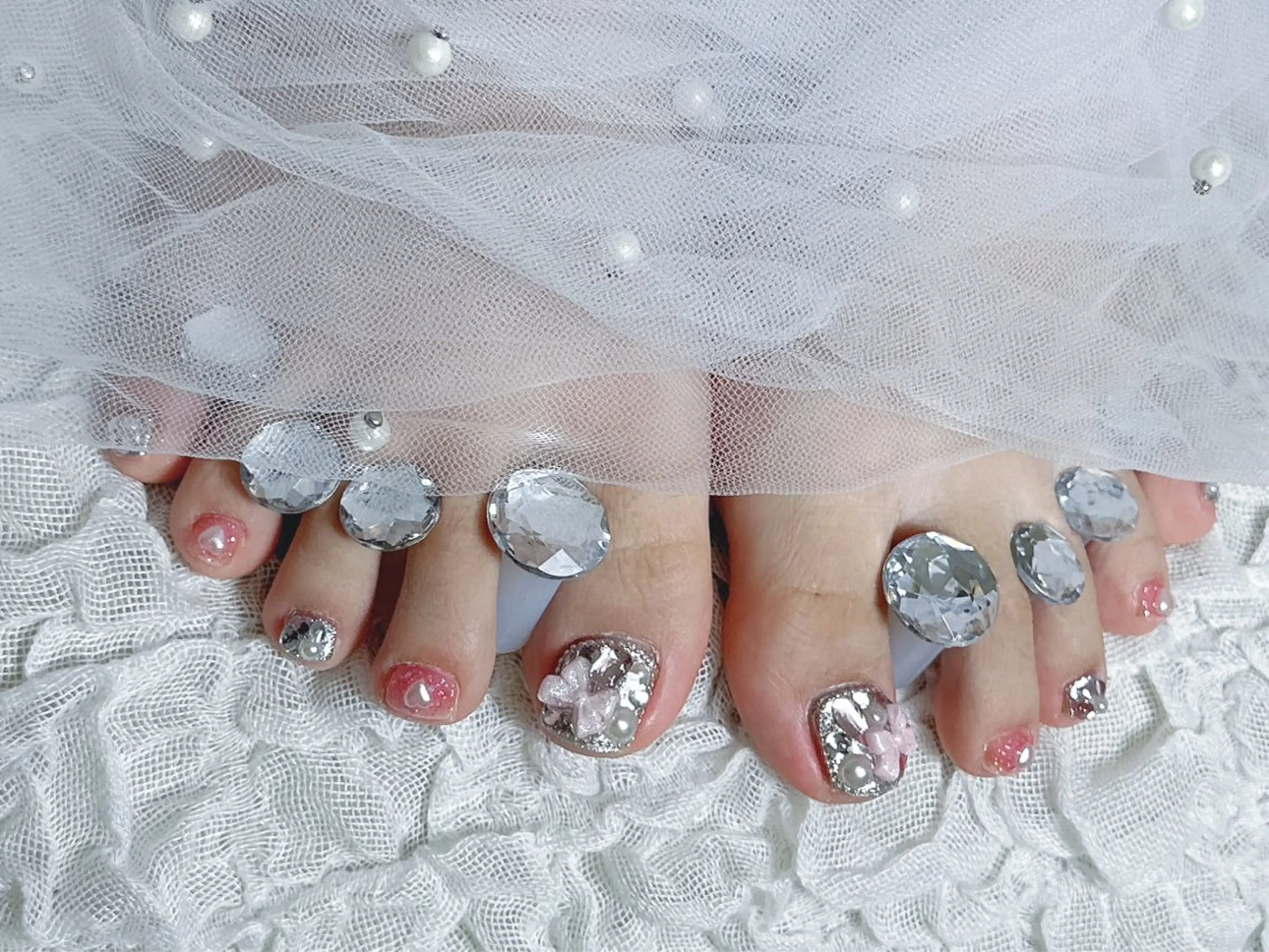 ネイル 【Eclat ｴｸﾗ】nail＆beauty所属・Eclat〔ｴｸﾗ〕 MOEKA𝜗𝜚*のネイルデザイン