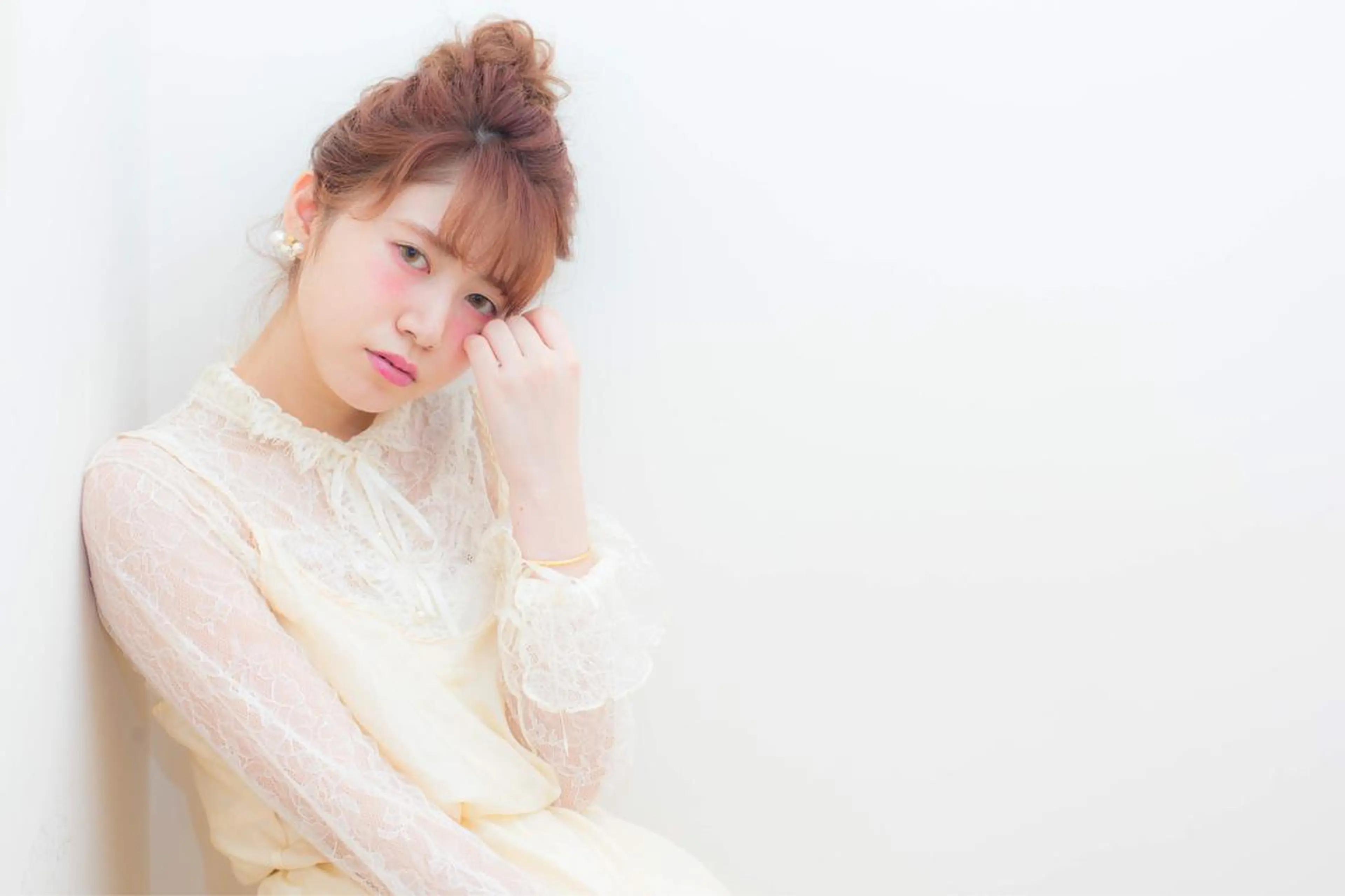 セミロング カラー ヘアアレンジ 店長/ 加藤 流菜のヘアスタイル