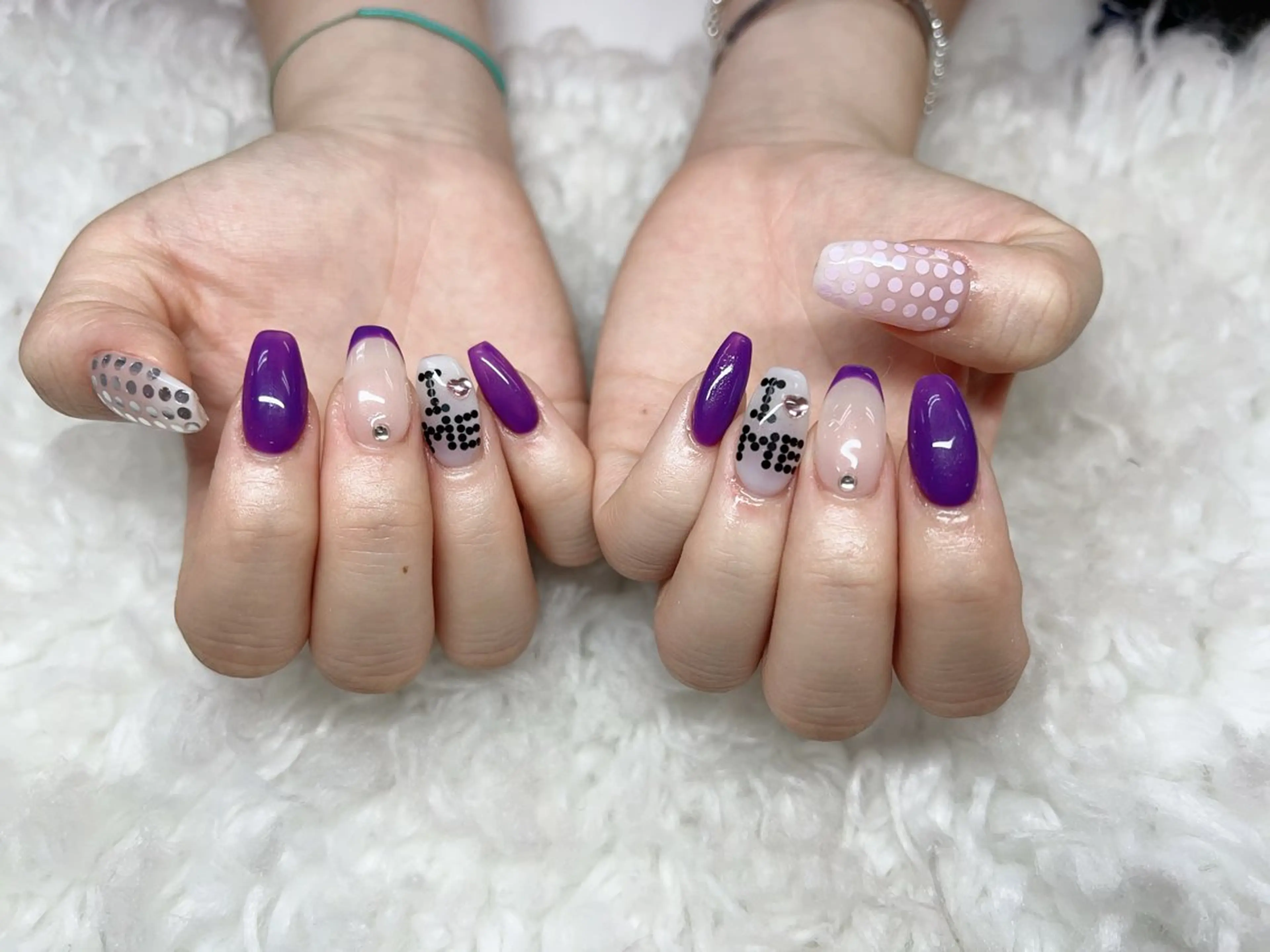 ネイル ハンドネイル ハンドケア 💜MIYA nail鶴見店のネイルデザイン