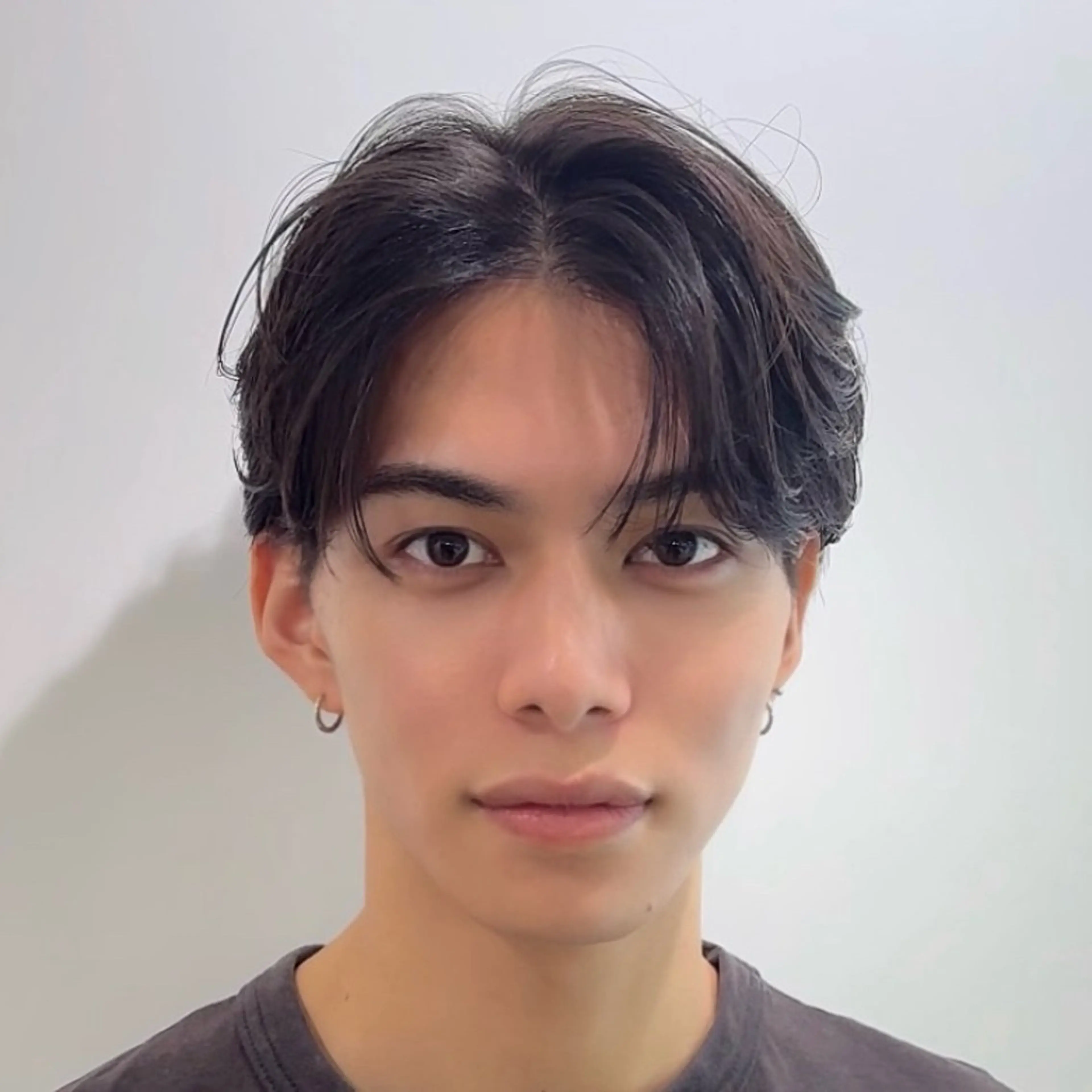 ミディアム パーマ メンズ カット 縮毛矯正 ♠️メンズ特化／ 社 由樹♠️のヘアスタイル