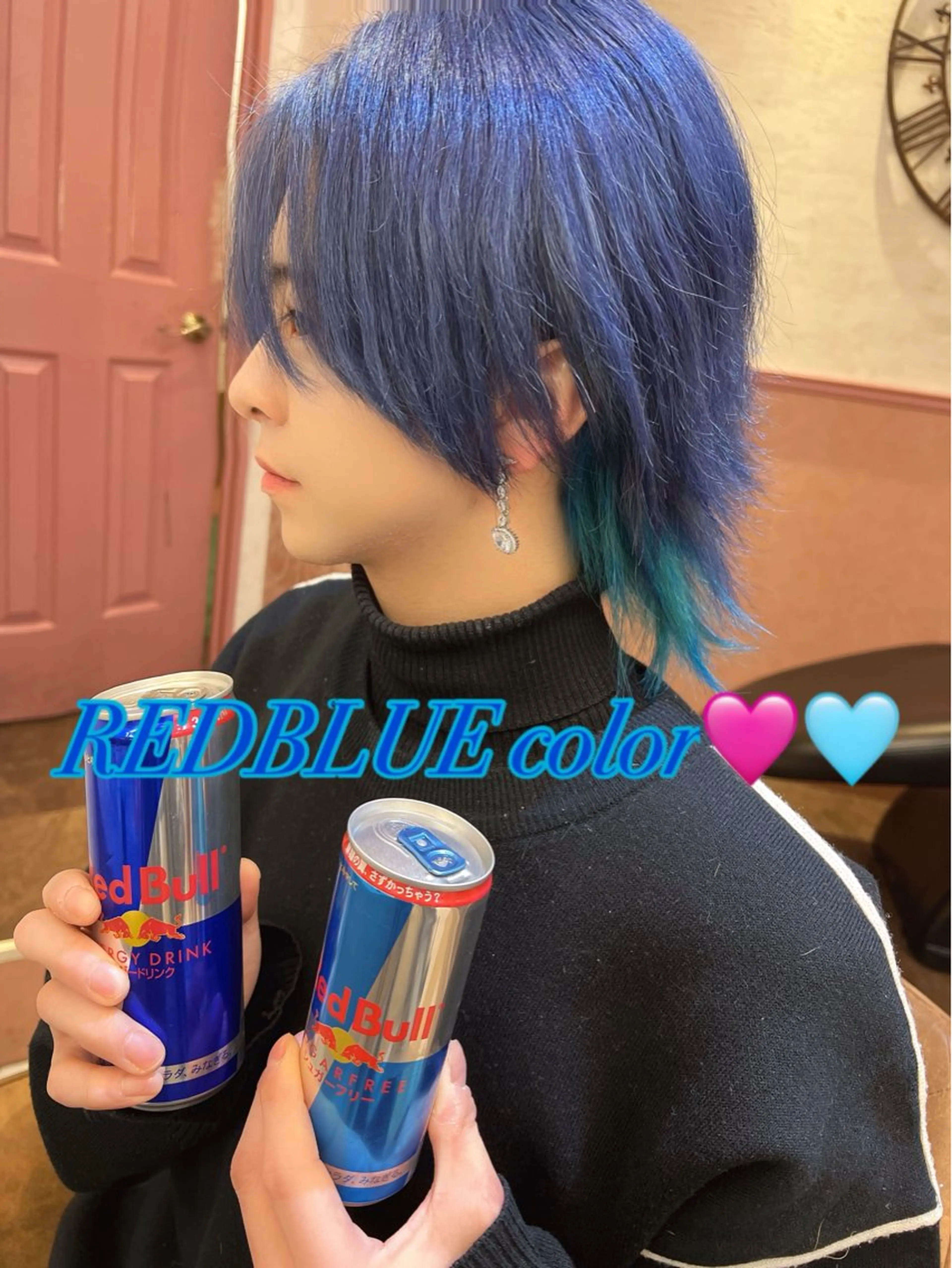 カラー メンズ デザインカラー カット ヘアカラー トリートメント ヘッドスパ 縮毛矯正/ブリーチ なしダブルカラー輝希のヘアスタイル