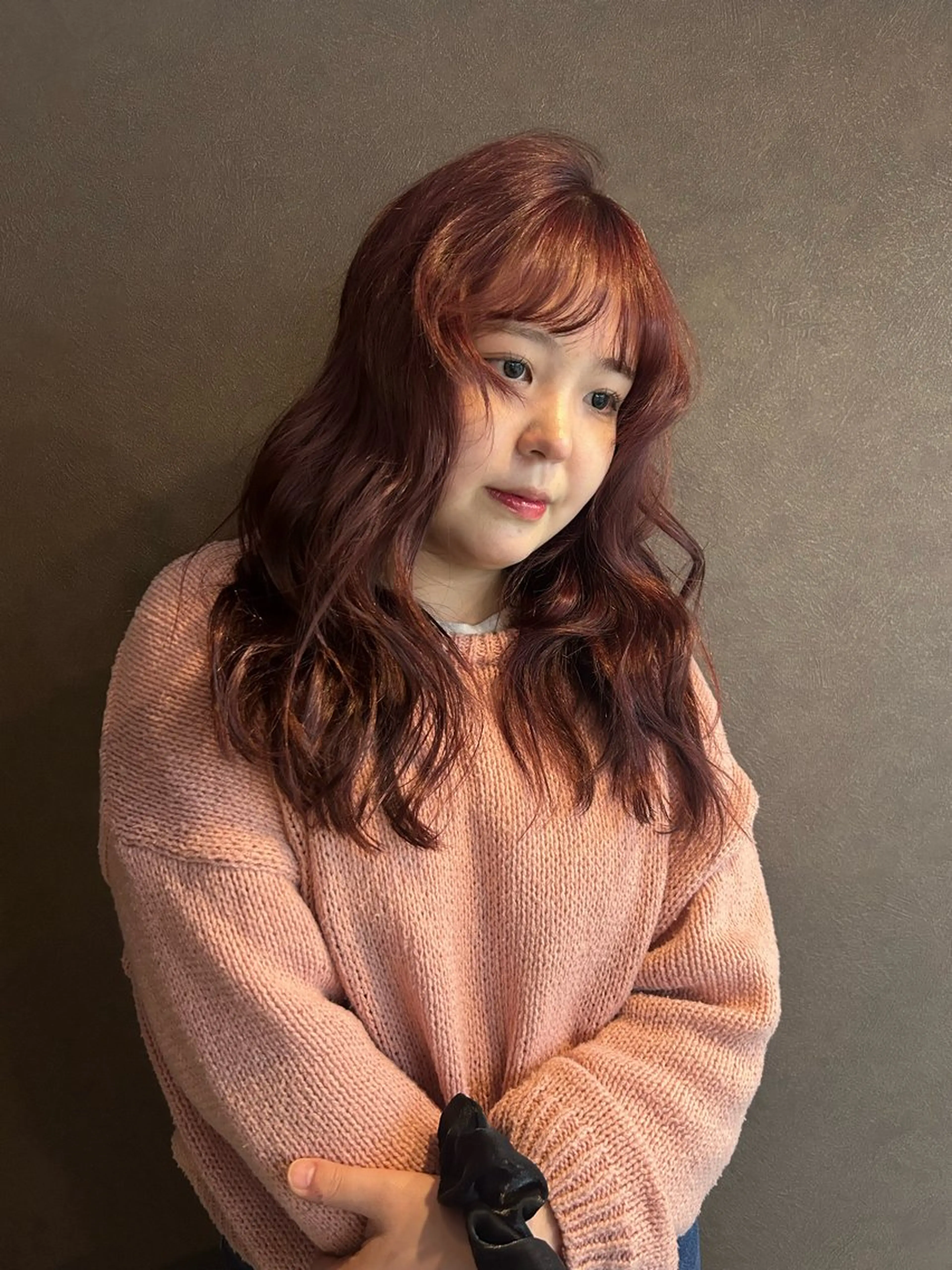 セミロング カラー ヘアアレンジ ☕️結【suii.】 ボブ/ヘアセット☕️のヘアスタイル