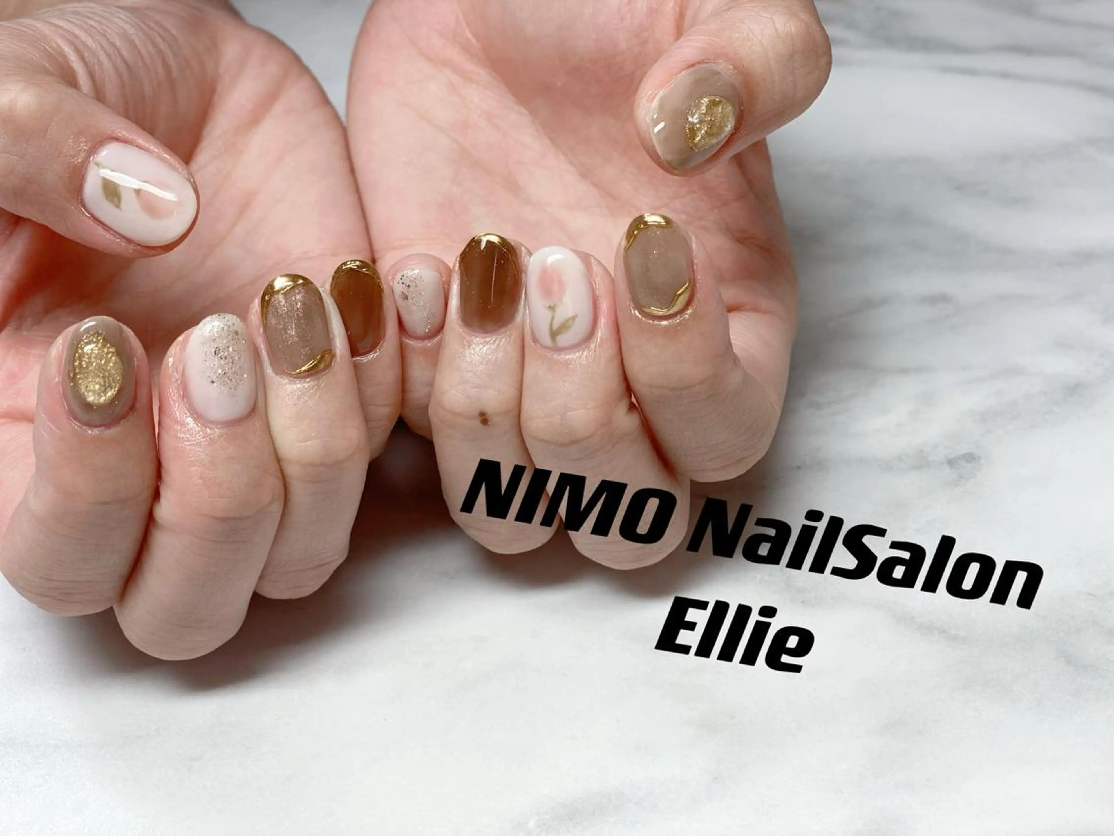 ネイル ハンドネイル ハンドケア 閨匠ビューティサロン 新橋店♡Ellieのネイルデザイン