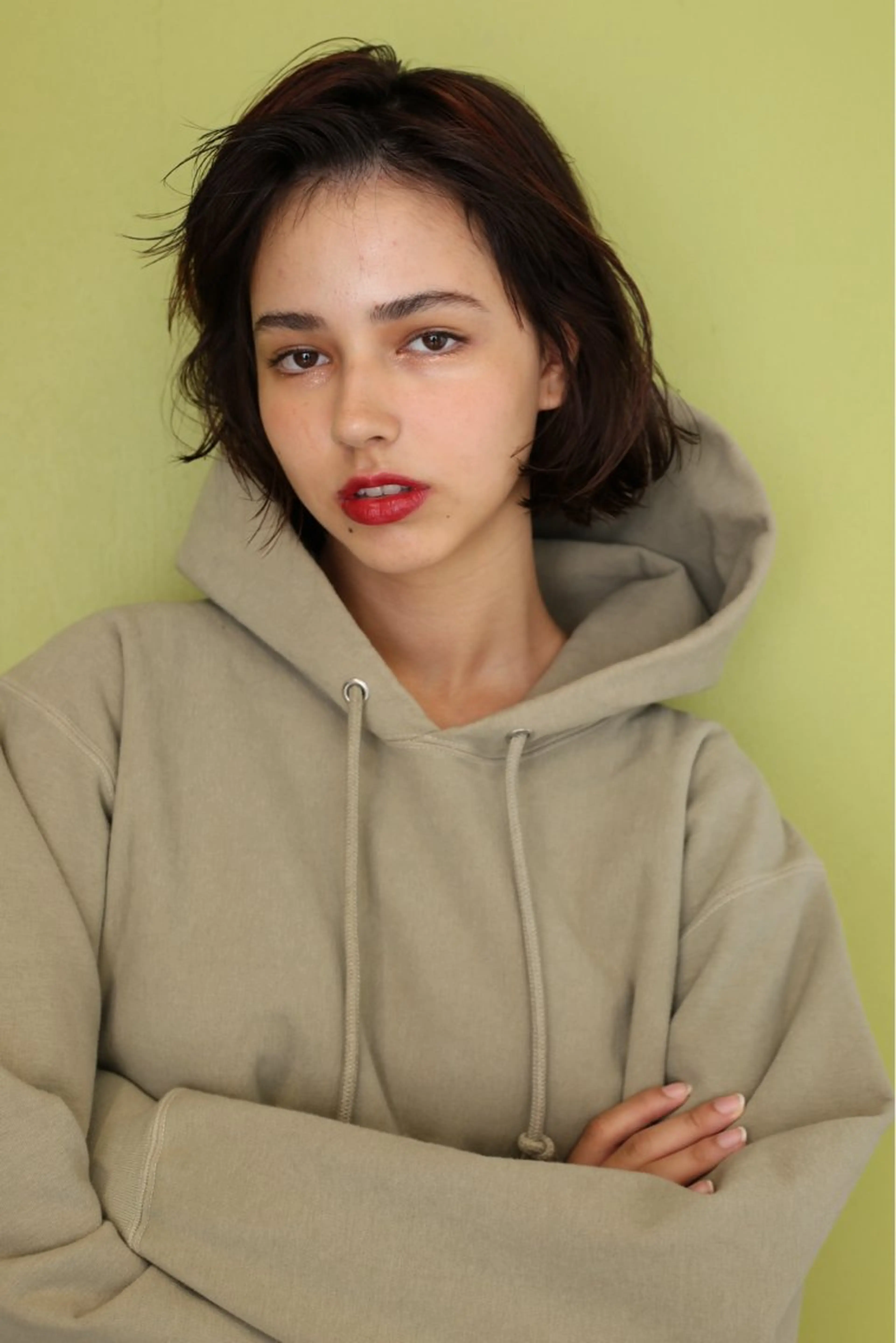 ショート カラー パーマ カット ヘアカラー ANDREY 表参道 ショート×髪質改善のヘアスタイル