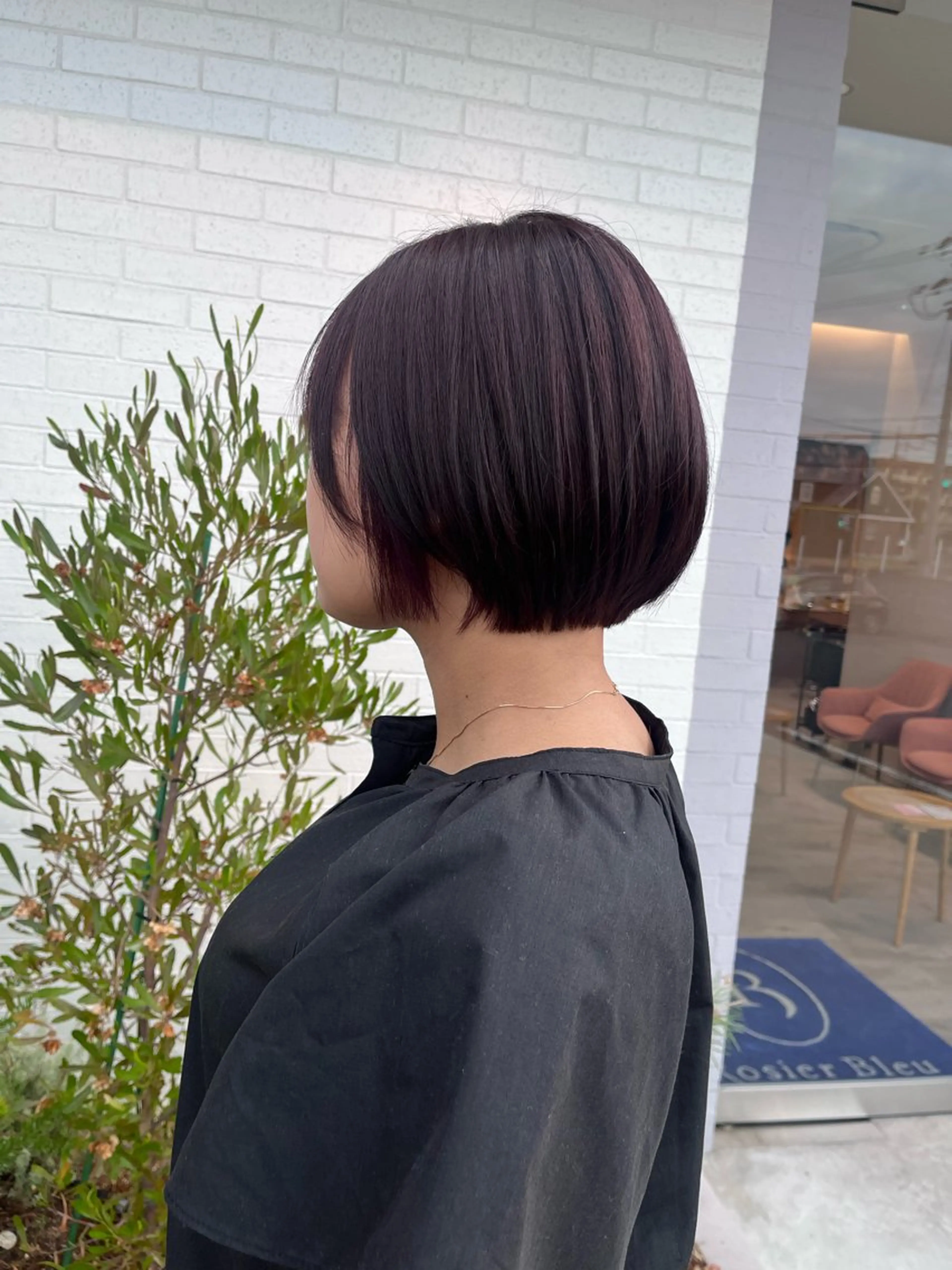 カラー Rosierbleu 道正のヘアスタイル