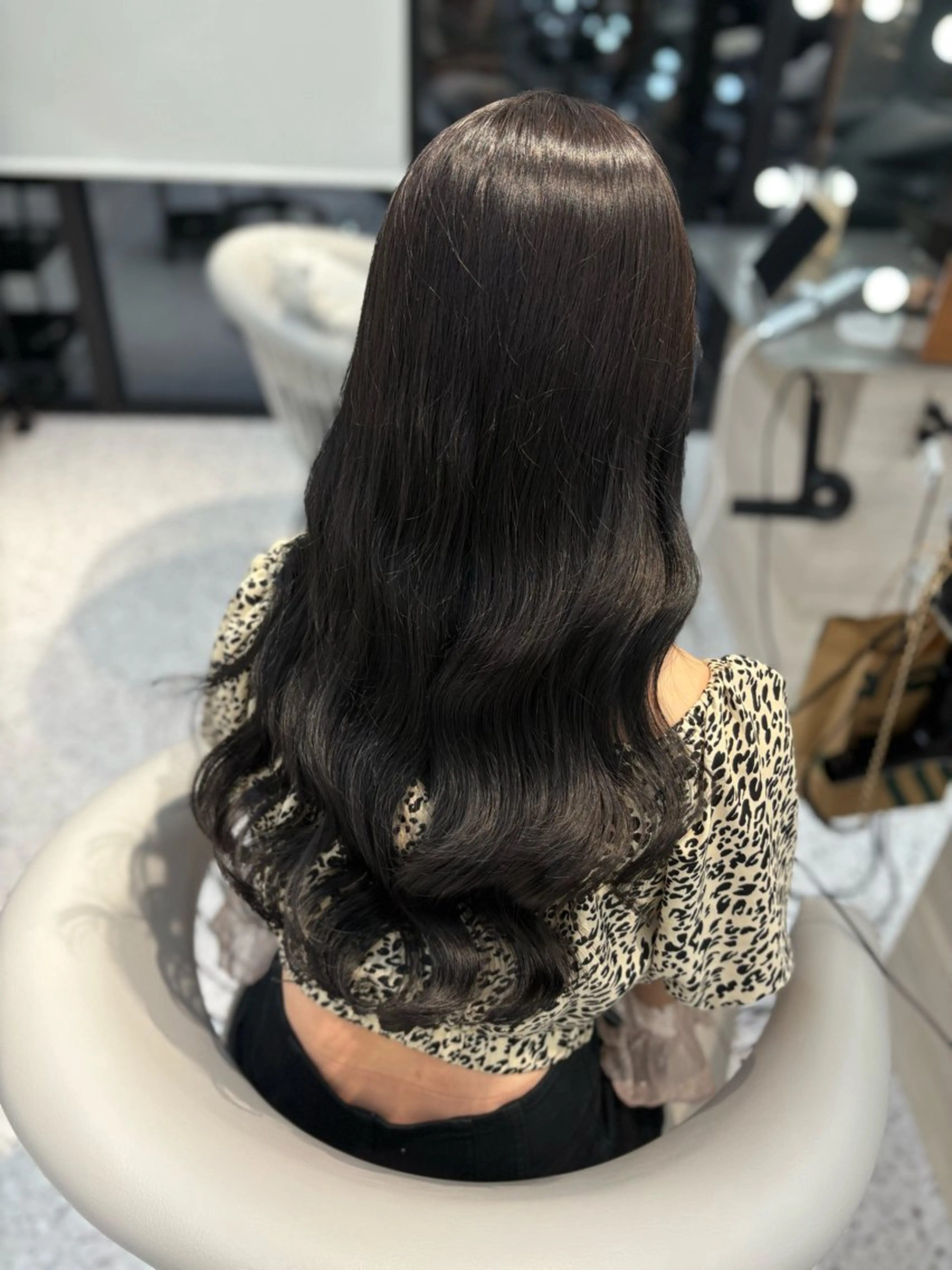 ロング カラー 髪質改善×韓国ヘアサロン Role 博多【ロール】所属・yui🎀ブリーチ なしWカラー／博多のヘアスタイル