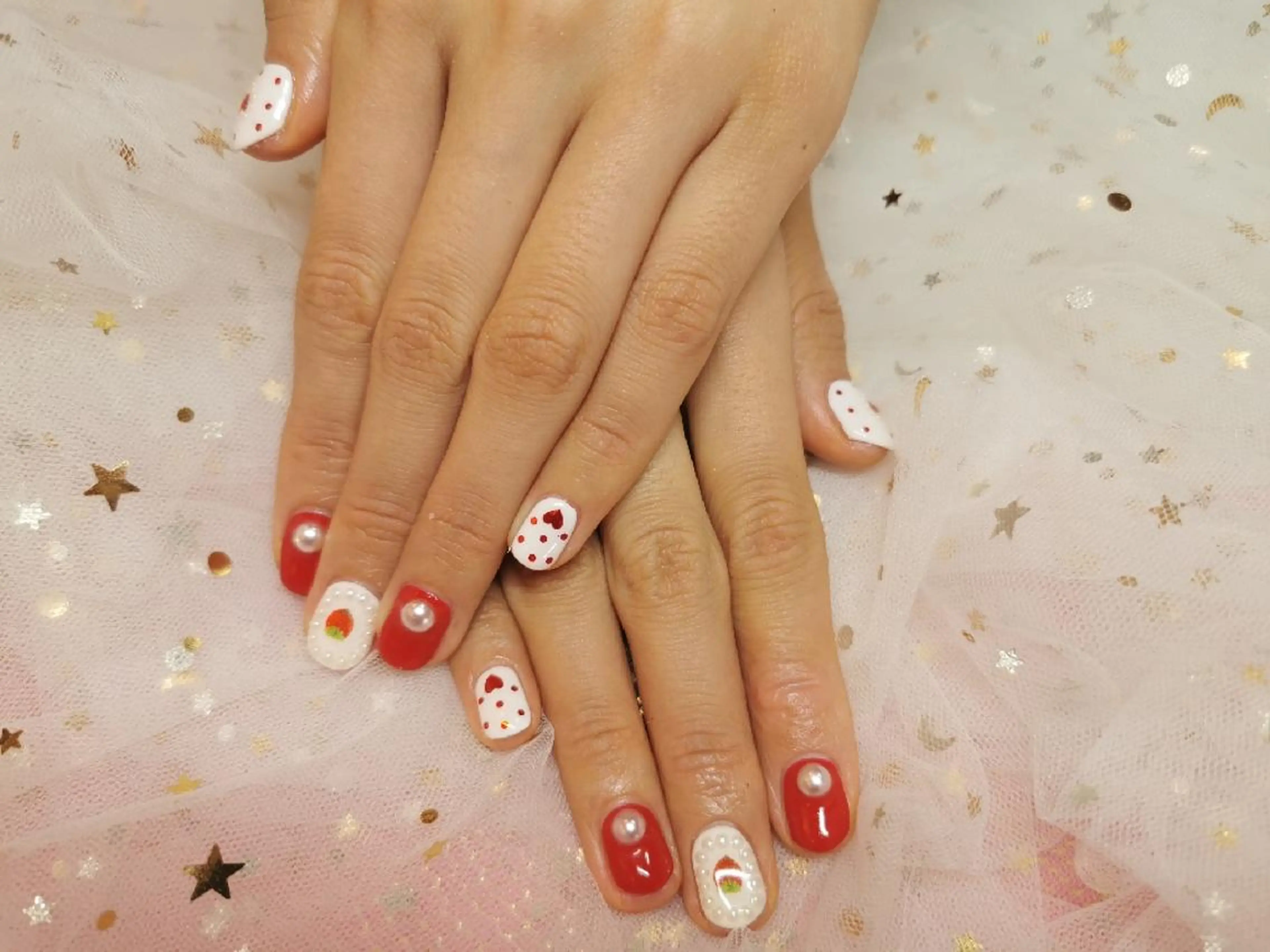 ネイル ハンドネイル 上福岡 らんらんのネイルデザイン