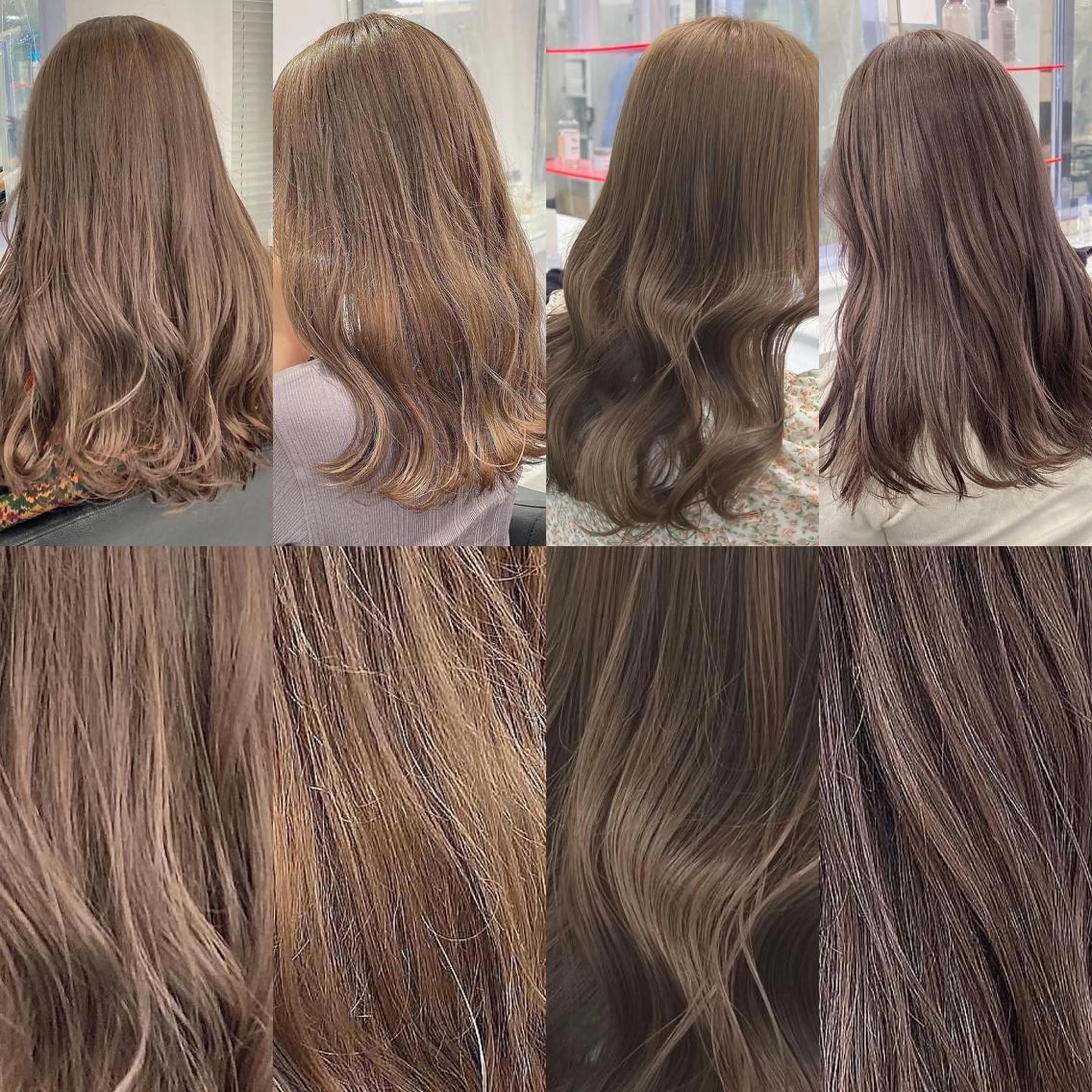 ロング カラー カット ヘアカラー レイヤー✂︎赤み消し 髪質改善/井上健太のヘアスタイル