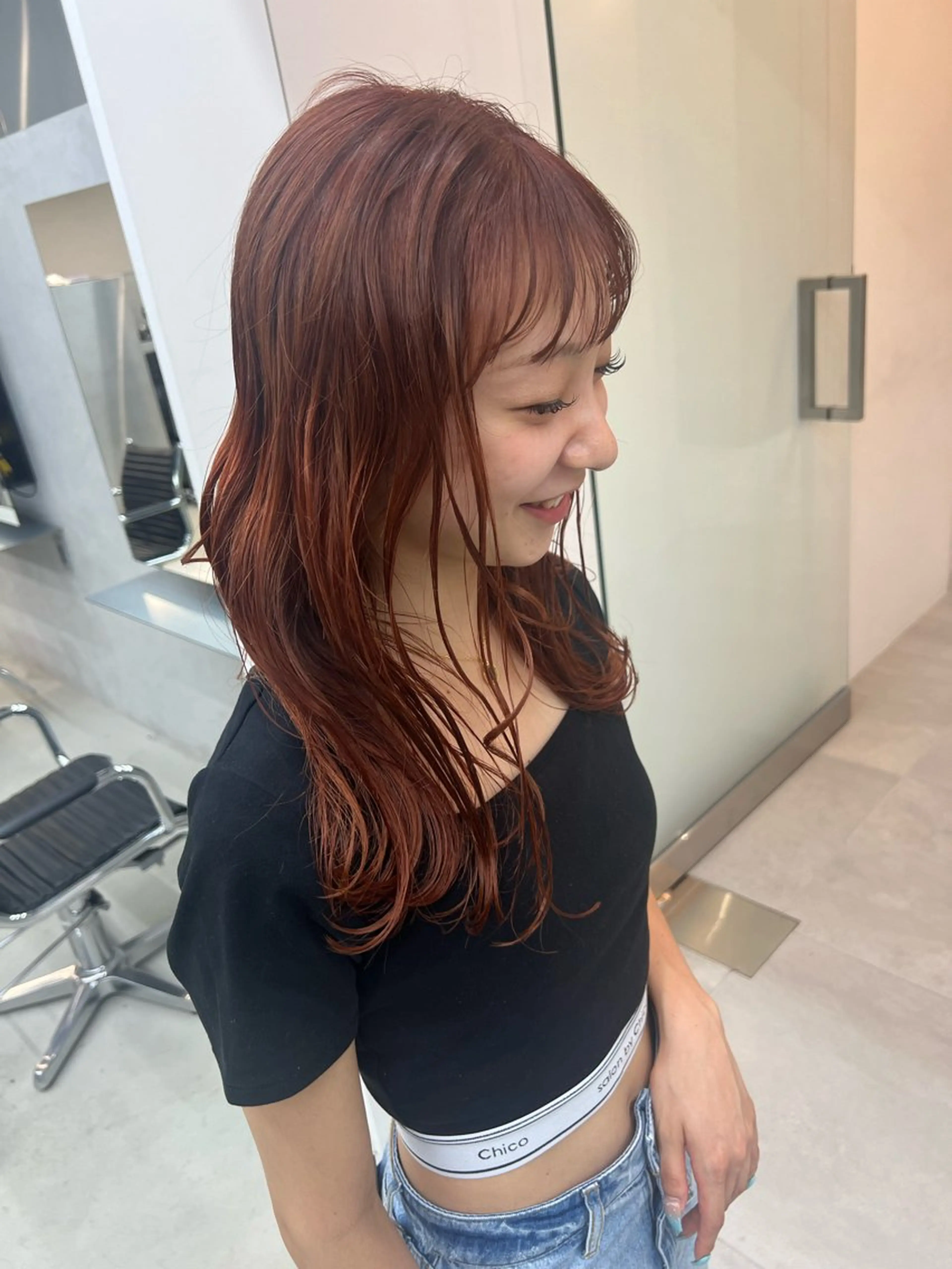 カラー 吉沢遣人/レイヤー 艶カラー/パーマのヘアスタイル