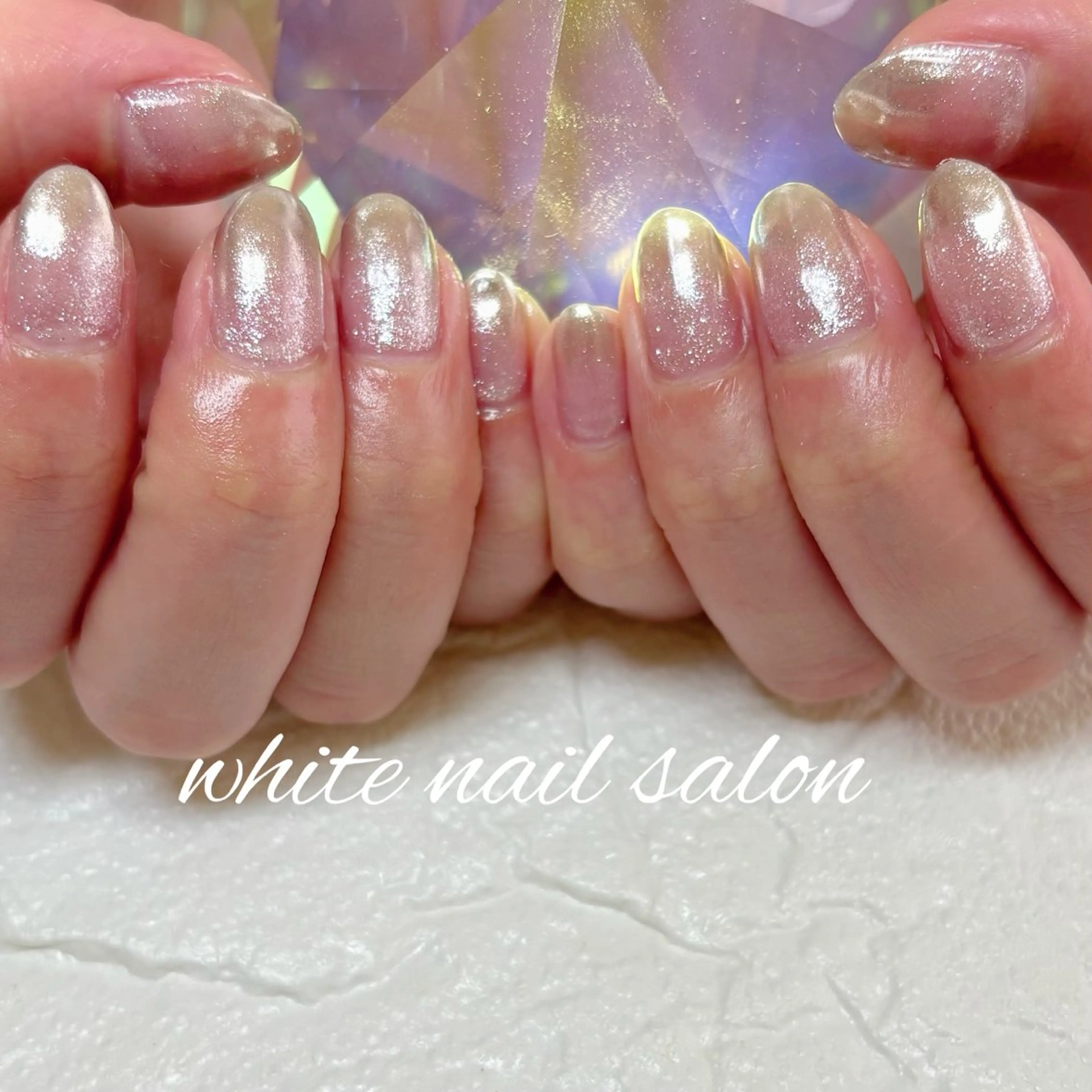 ネイル フットネイル 持ち込み ハンドネイル white nail salonのネイルデザイン