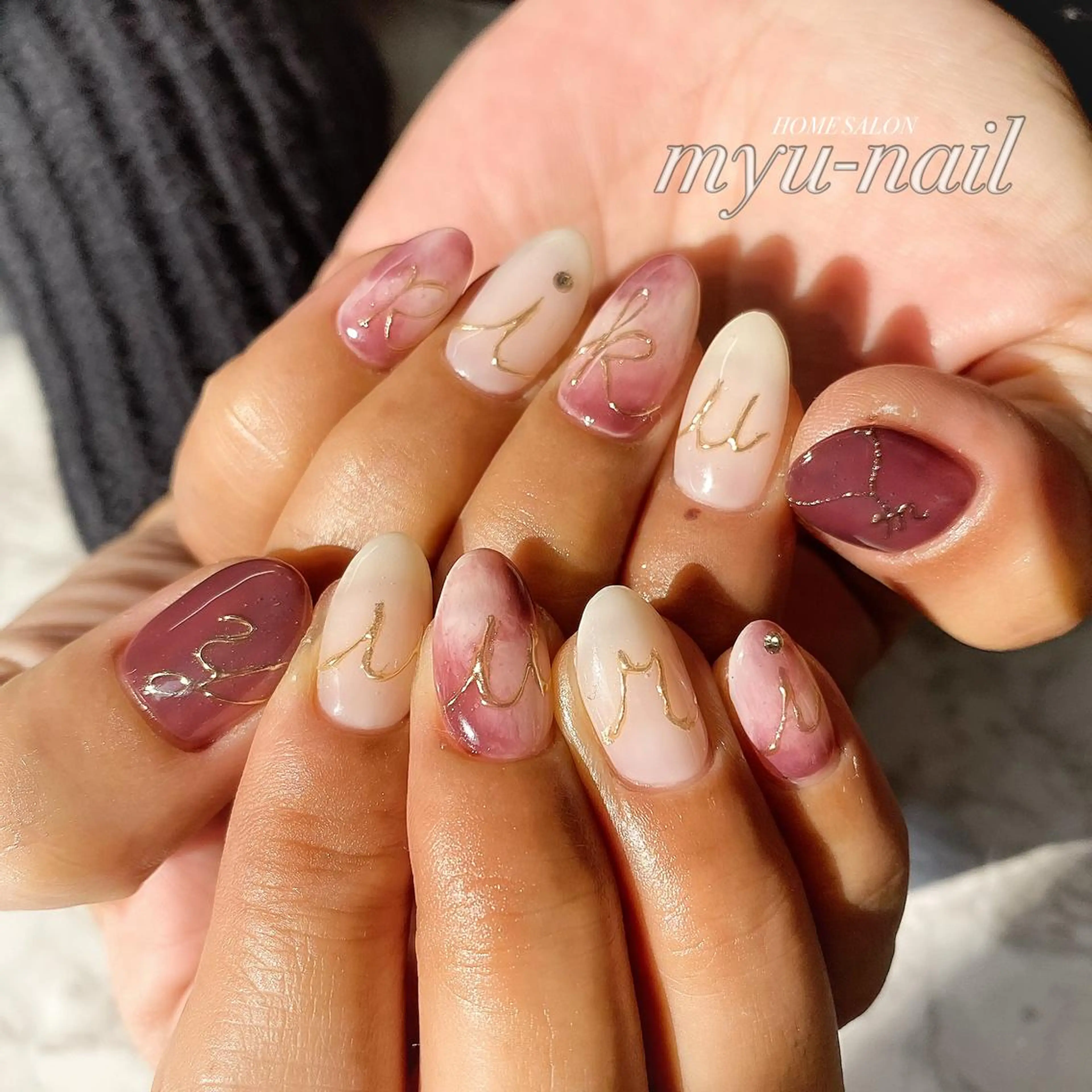 ネイル ホームサロン myu-nailのネイルデザイン