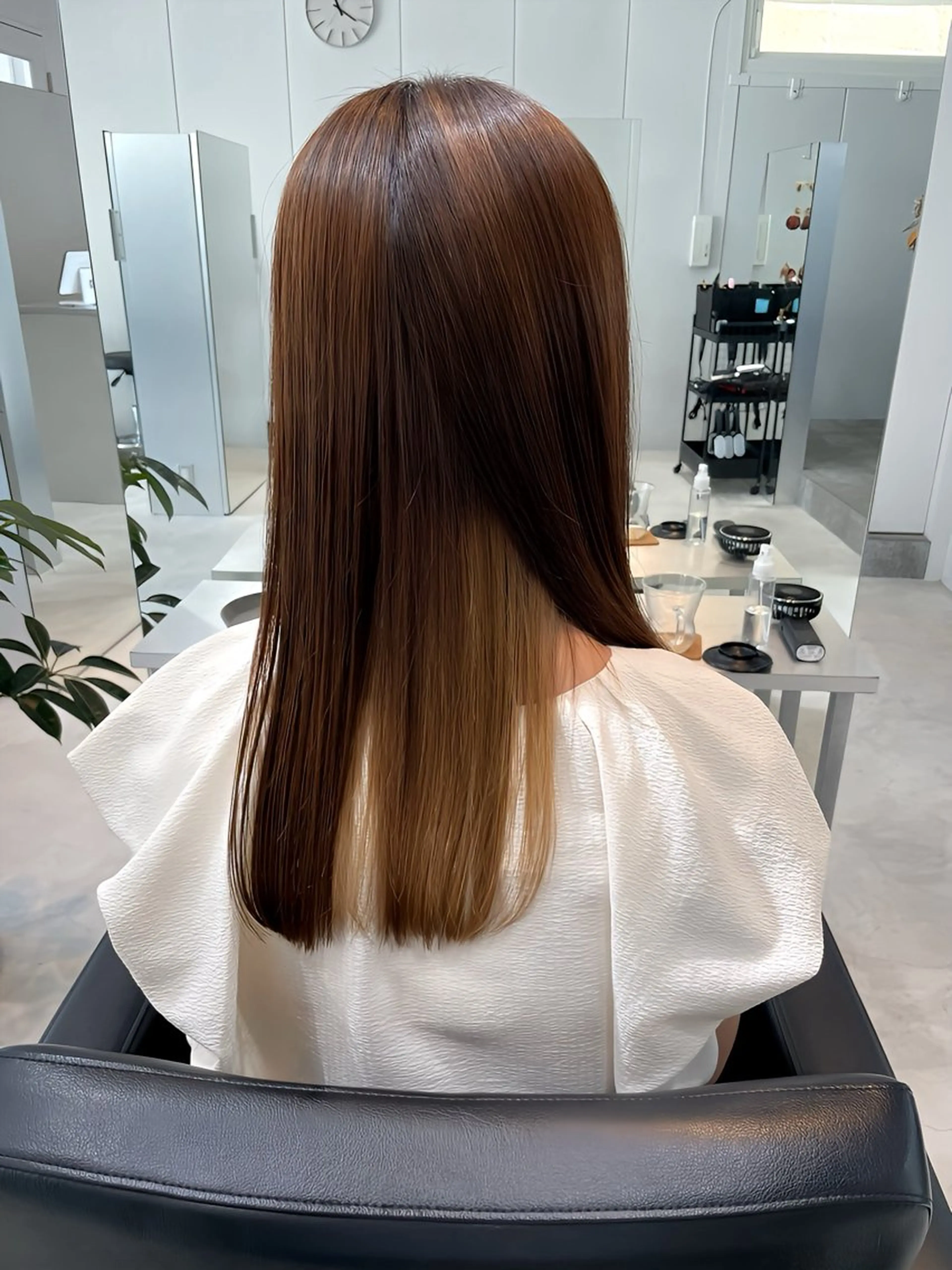 セミロング ulan所属・髪質改善/艶カラー✨ /杉田のヘアスタイル