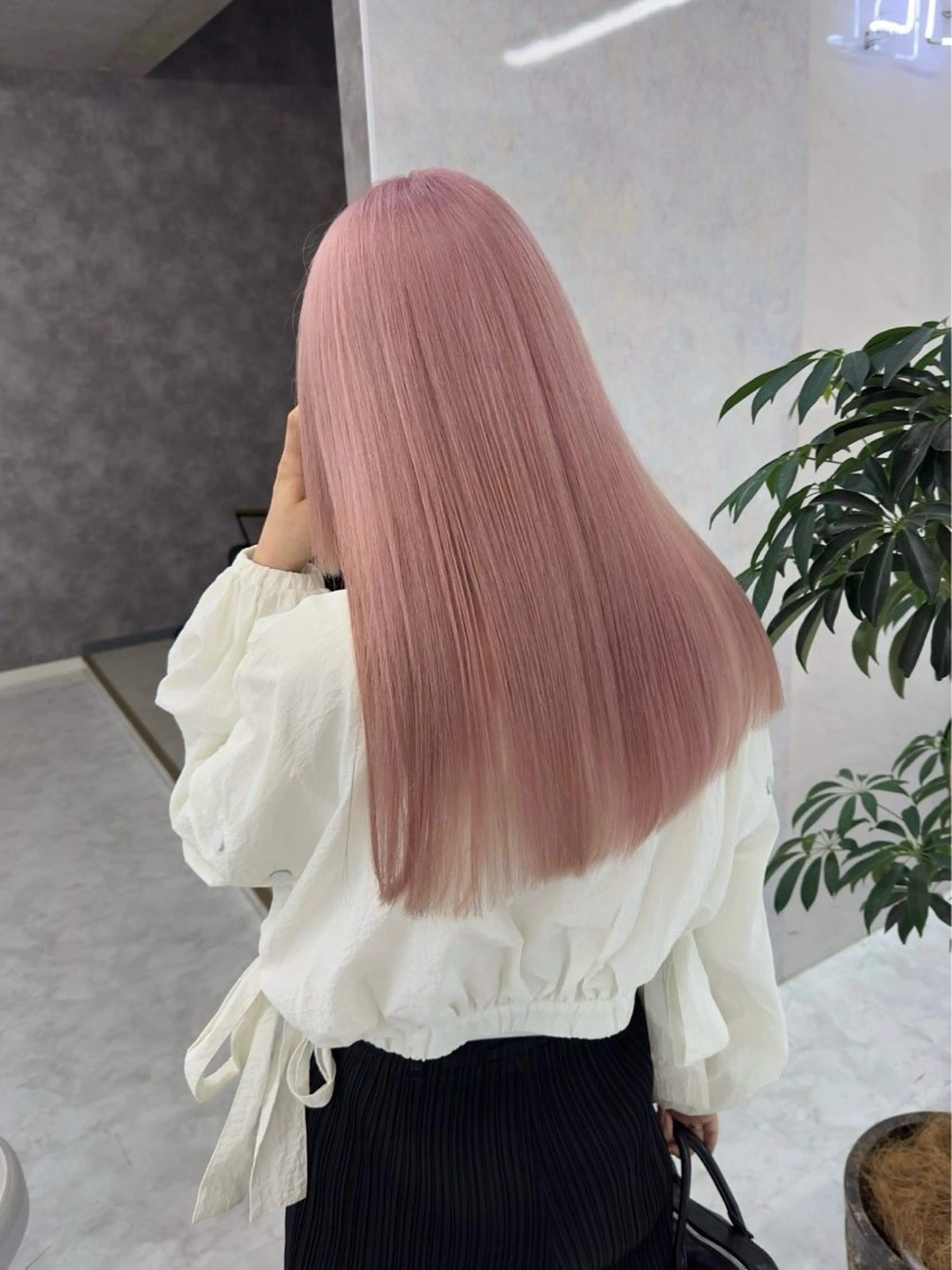 ロング カラー ヘアカラー トリートメント ヘアセット ハイトーンレイヤー 🦋🌷Shuriのヘアスタイル