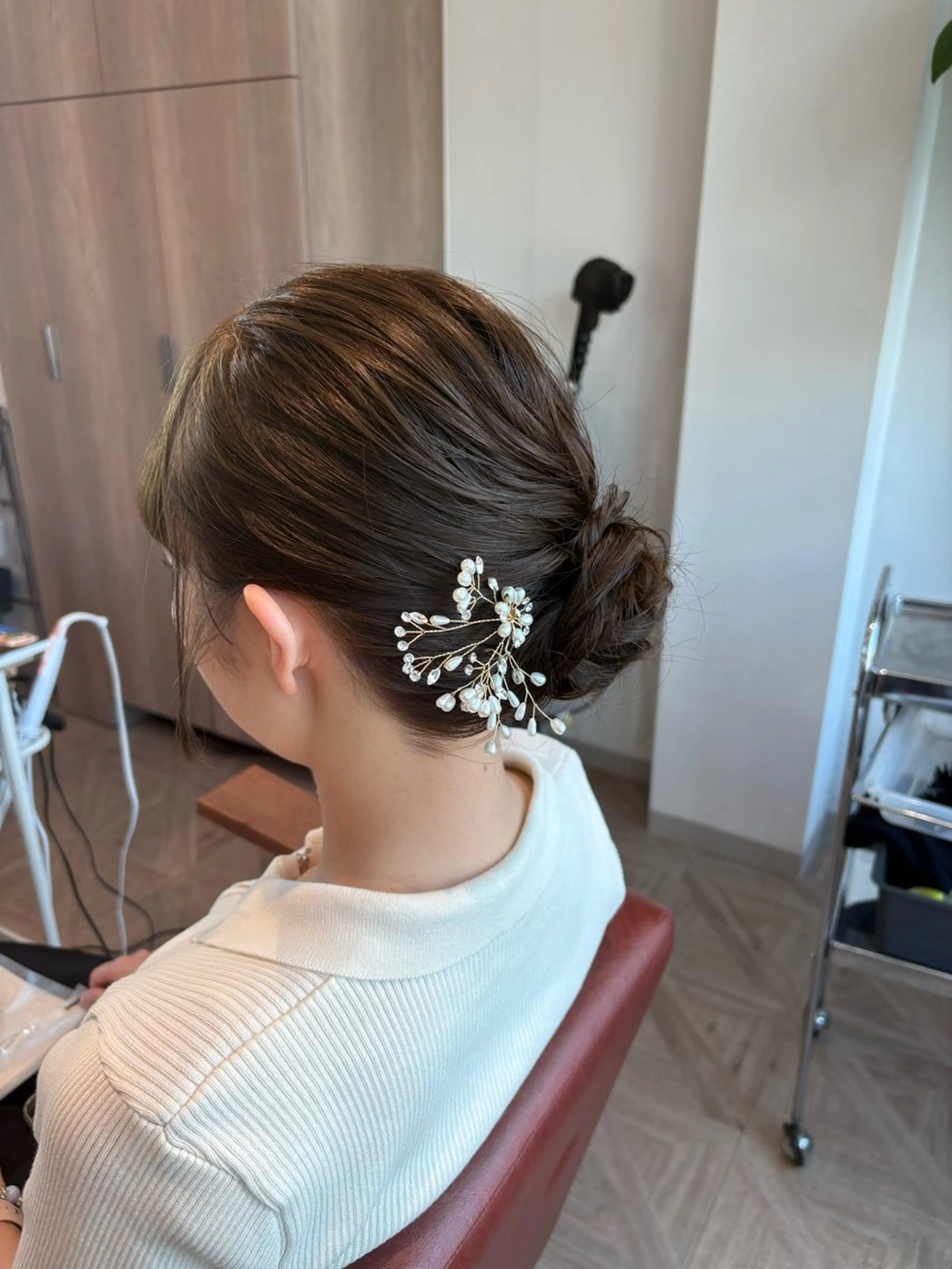 ヘアアレンジ 檜山 知可子のヘアスタイル