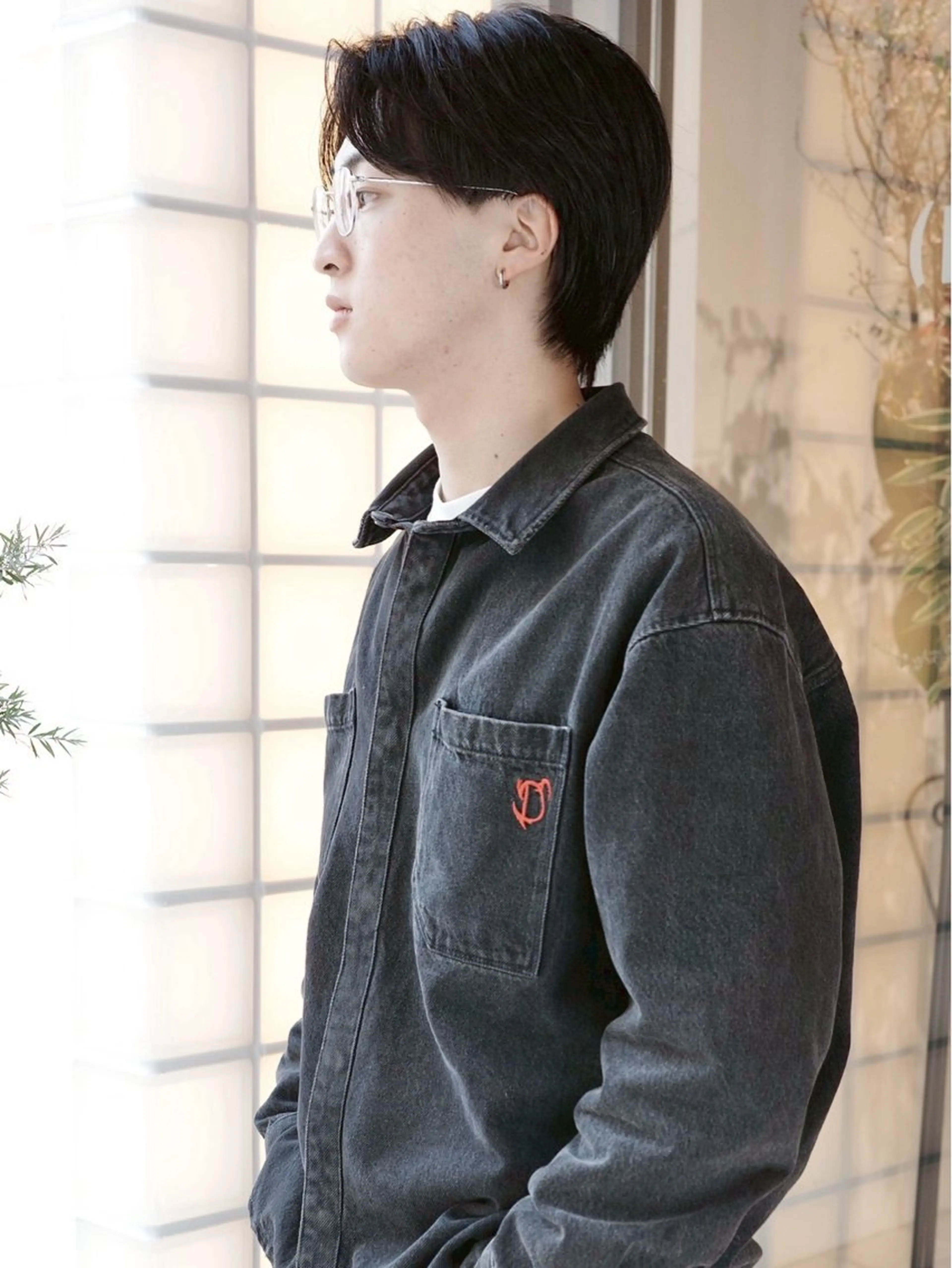 ショート メンズ カット (h)wim ウィムのヘアスタイル