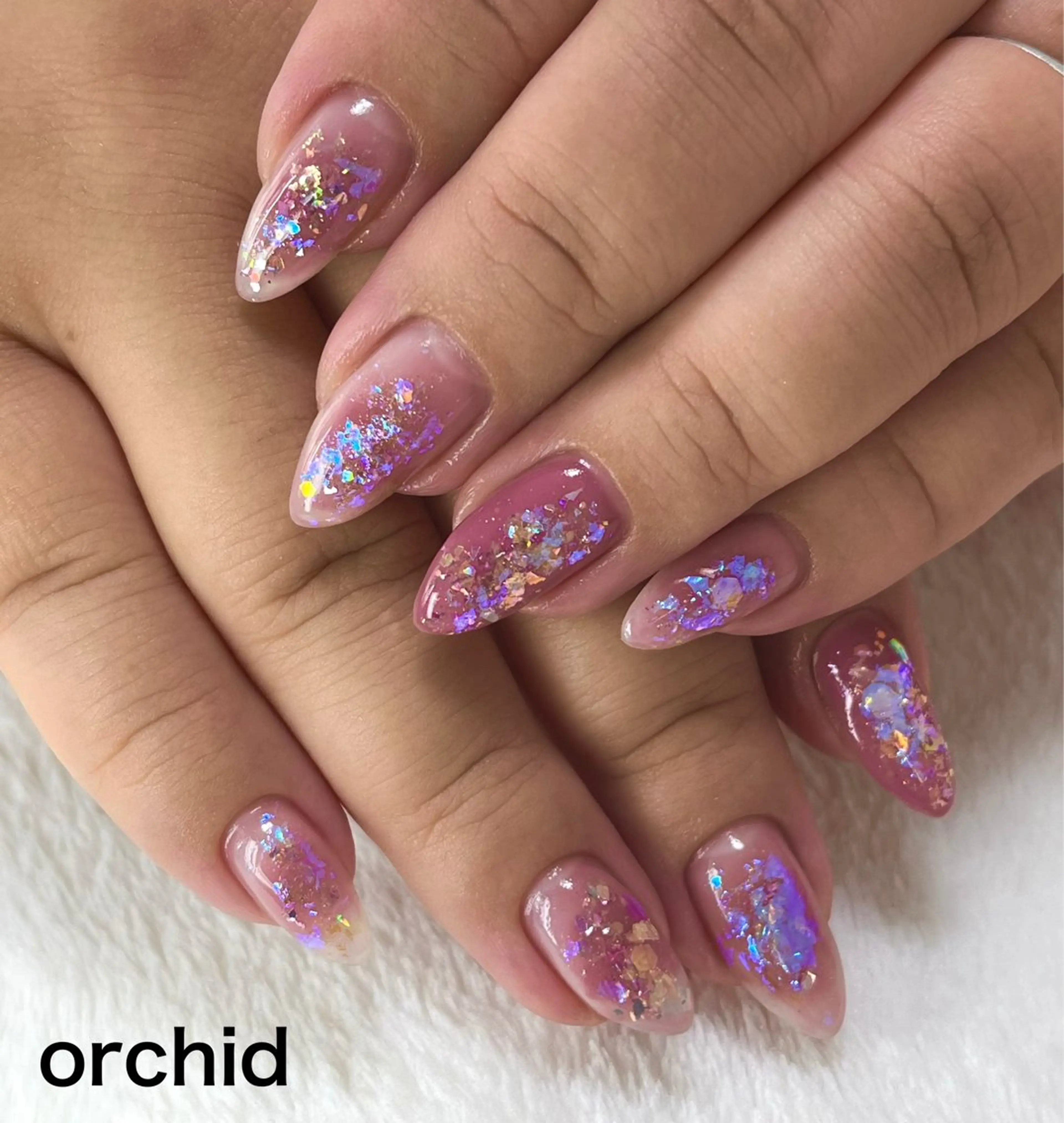 ネイル orchid ♡オーキッドのネイルデザイン