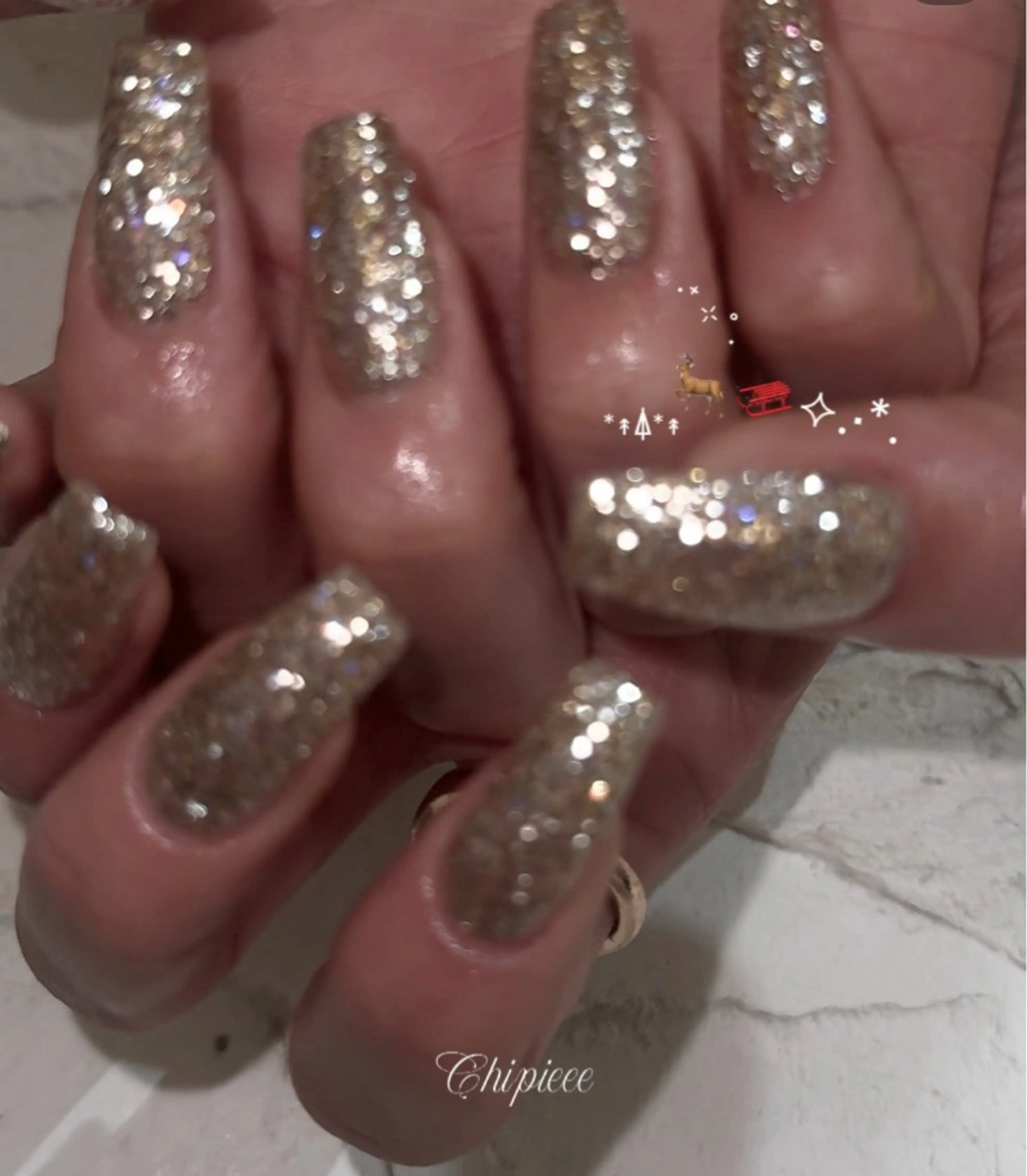 ネイル ハンドネイル chipieee kannaのネイルデザイン