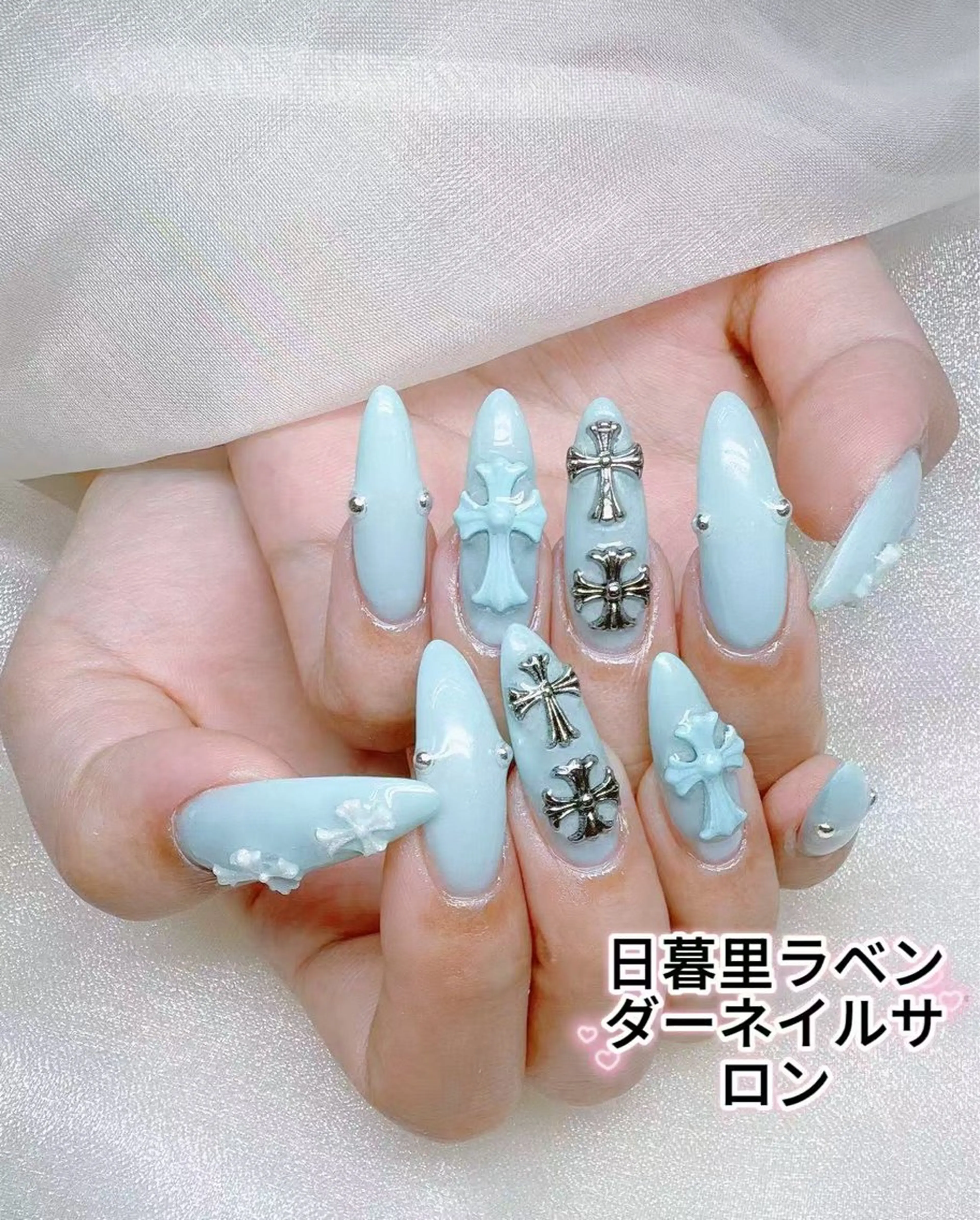 ネイル ラベンダー💖日暮里 ルル💖ネイルのネイルデザイン