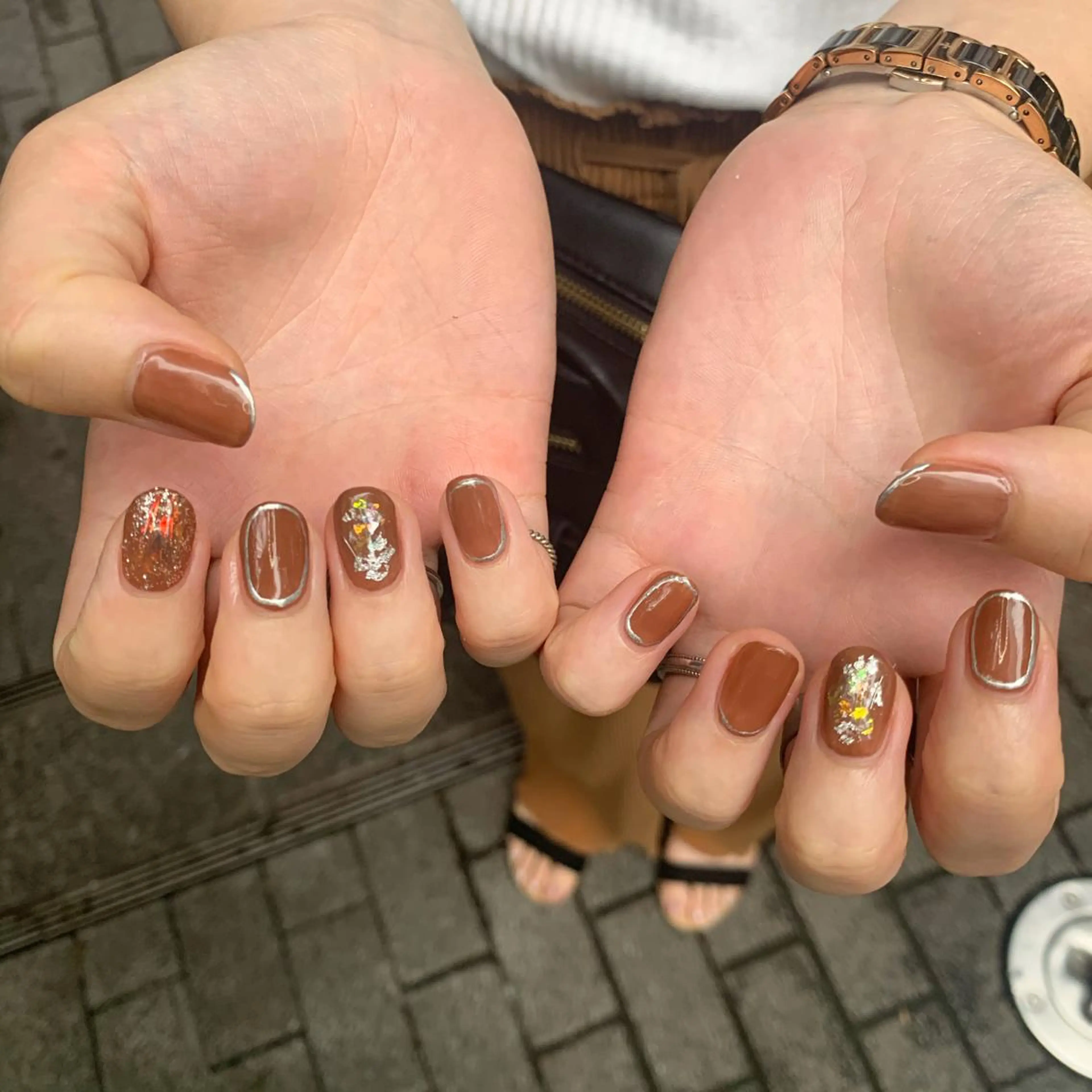 ネイル 平野葵🎀 hair/nailのネイルデザイン