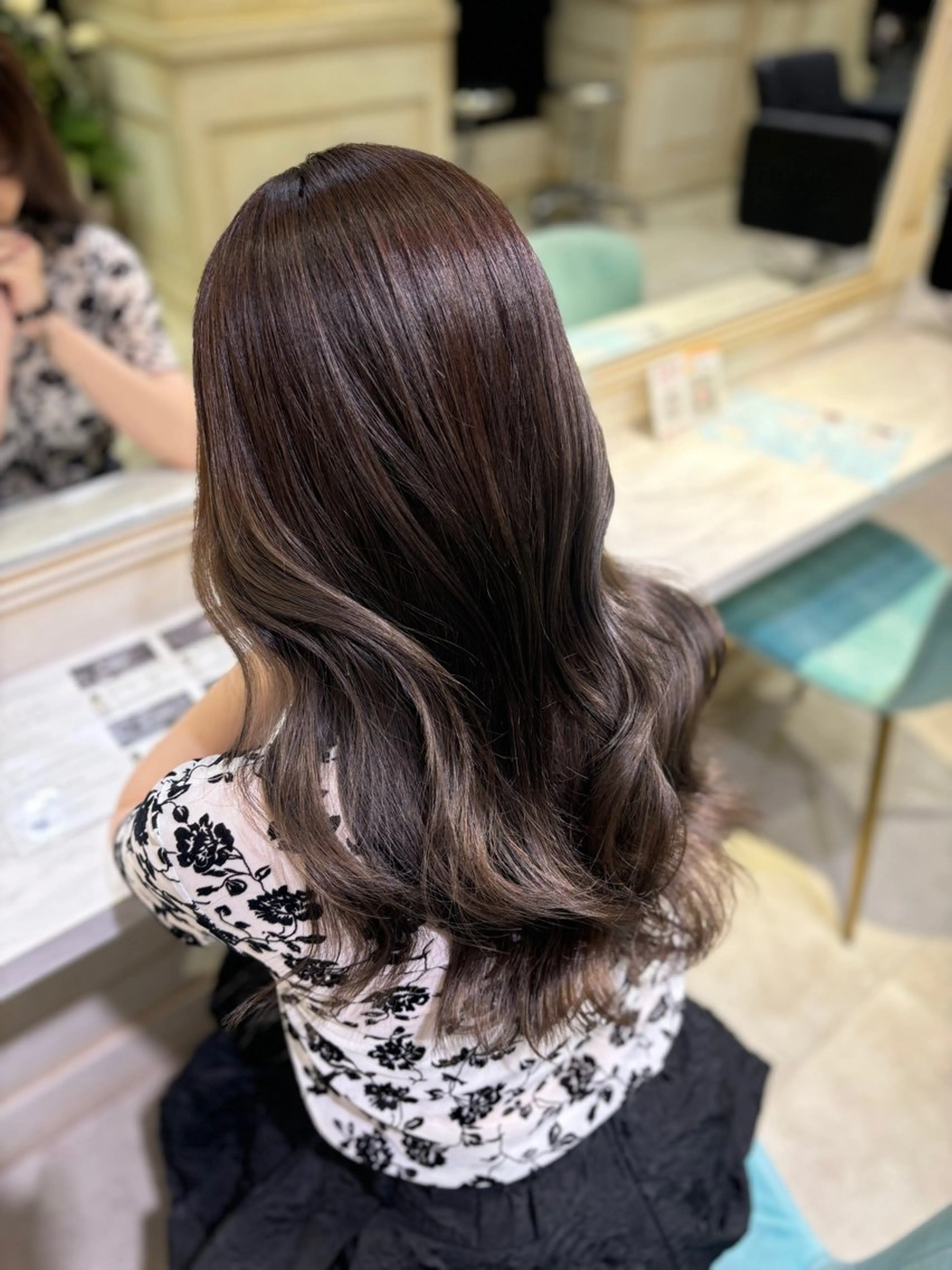 ロング カラー ヘアカラー トリートメント 🟠髪質改善縮毛矯正 YUTO🟠のヘアスタイル