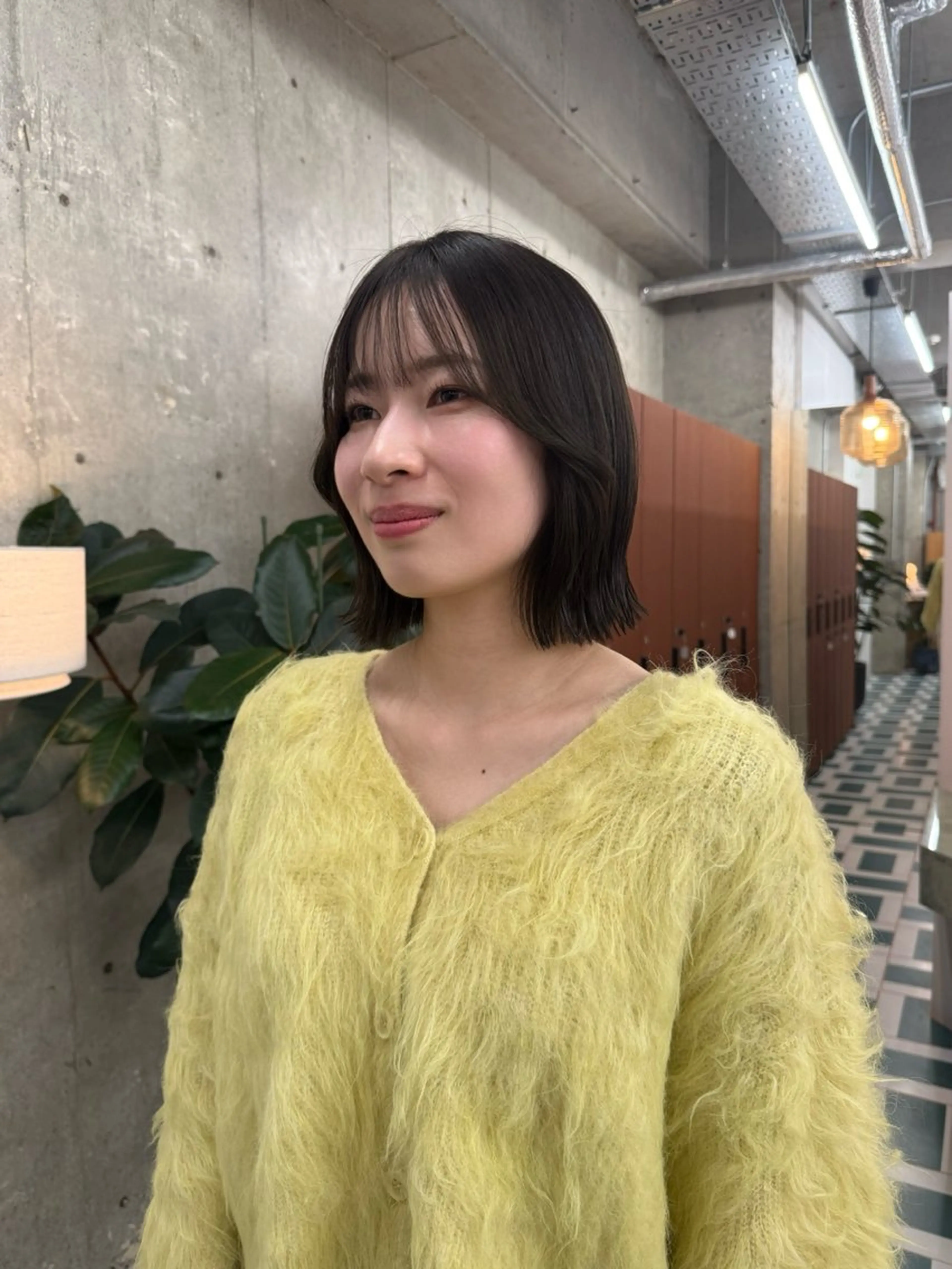 ショート カット ヘアカラー トリートメント ボブ/ハイトーン YUIのヘアスタイル