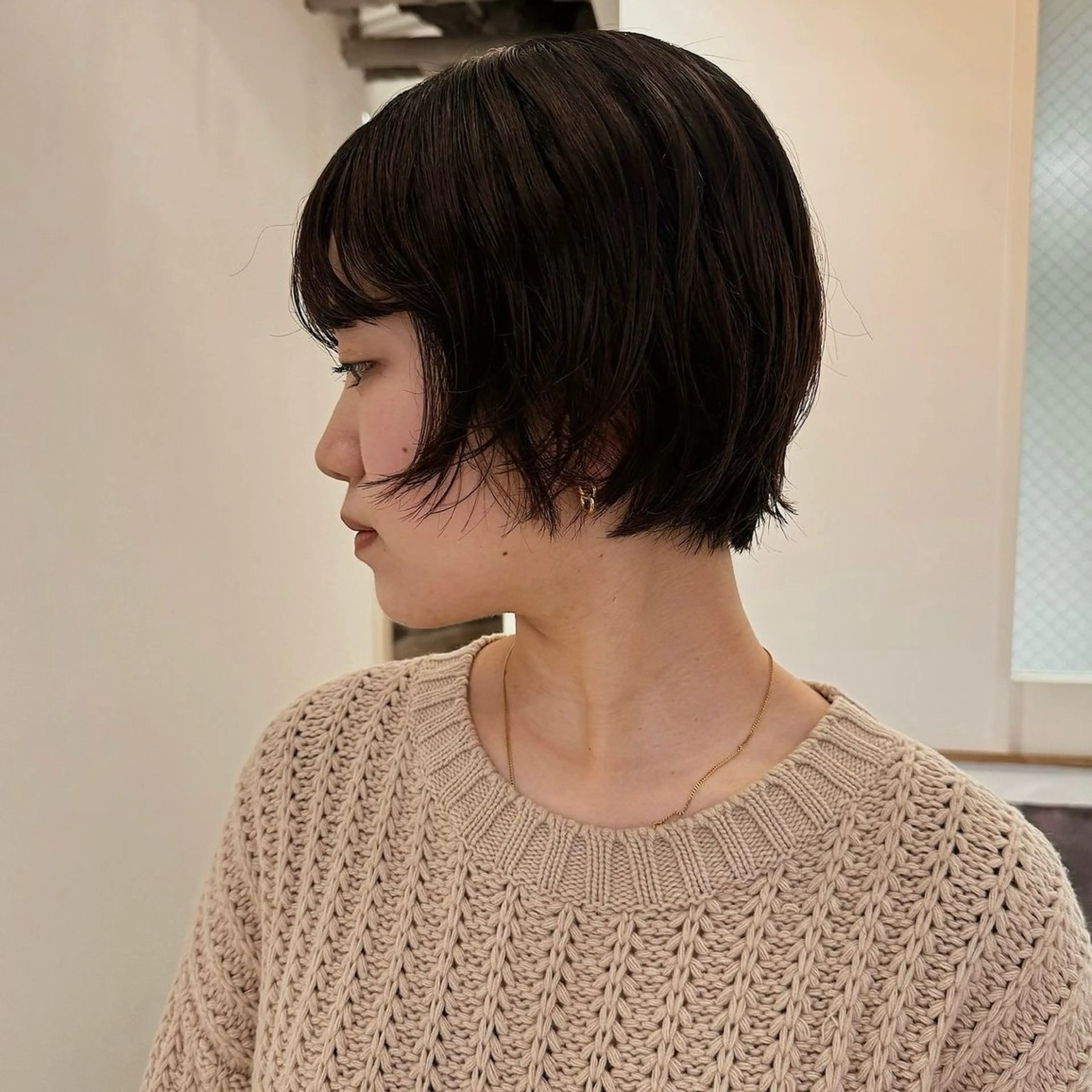 🪽レディースショートカット+透明感カラー🪽の写真