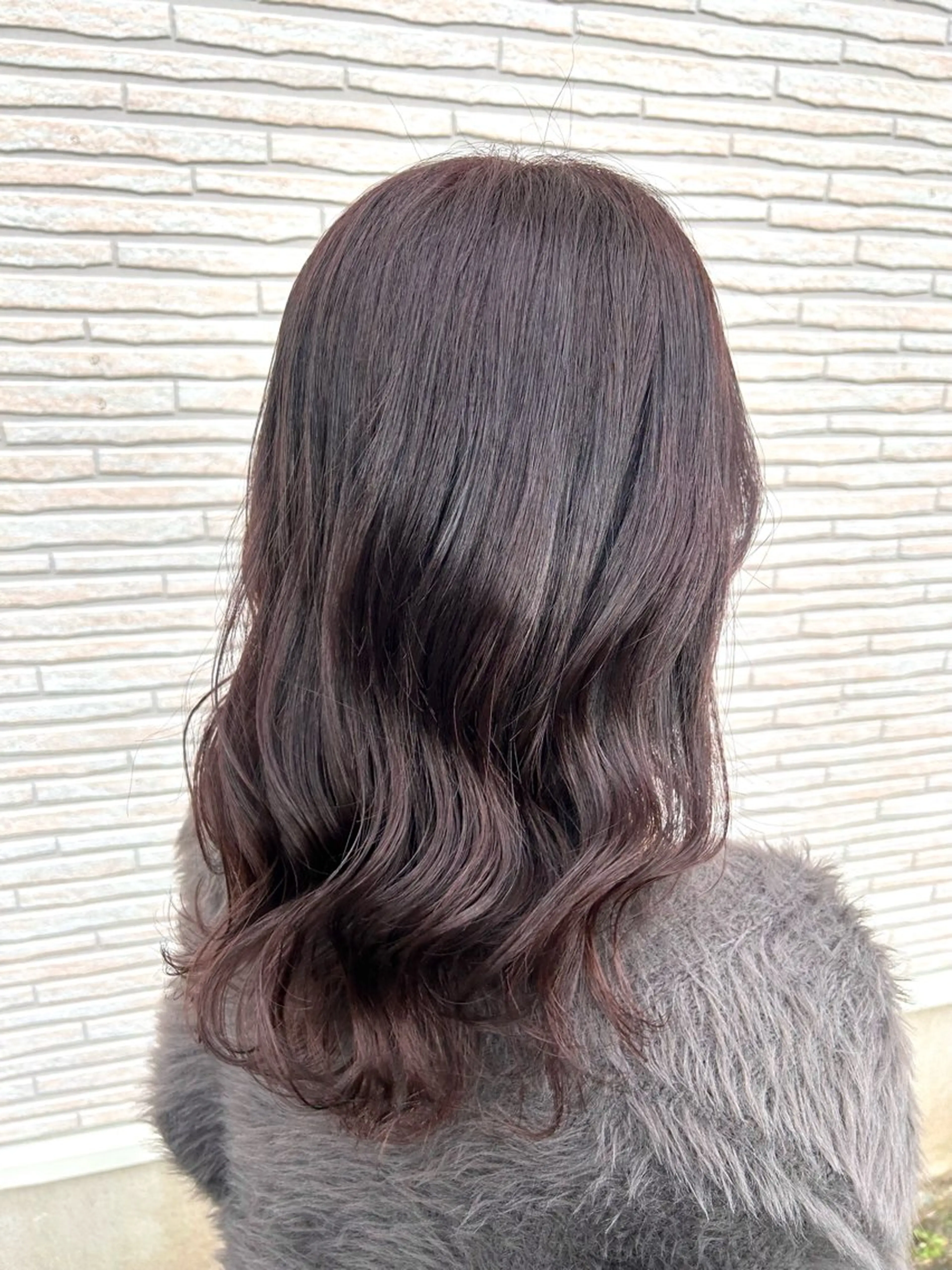 セミロング カット ヘアカラー foglia🌼 根本結衣のヘアスタイル